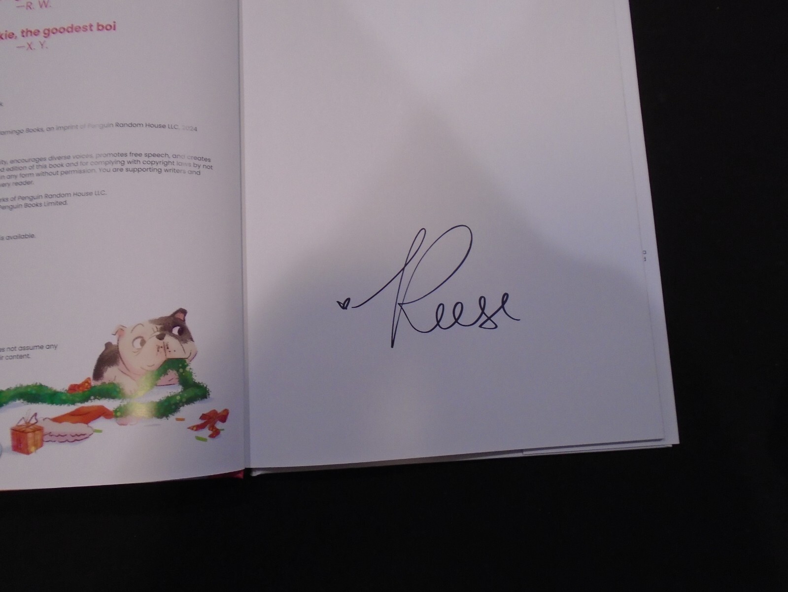 Signed Reese Witherspoon Busy Betty the perfect Christmas Present US1/1