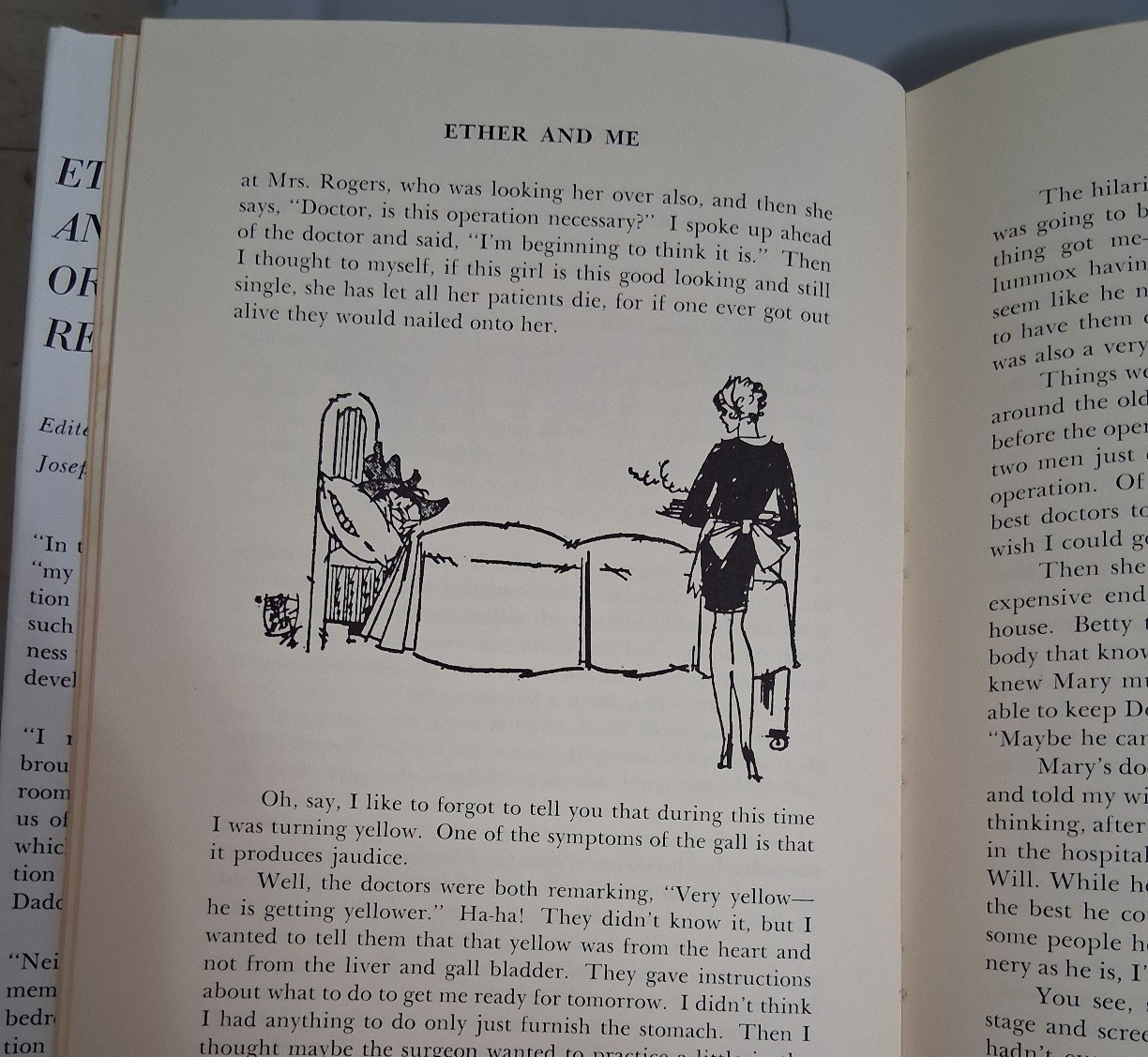 ether and me or “just relax” by will rogers hc illustrated former library copy