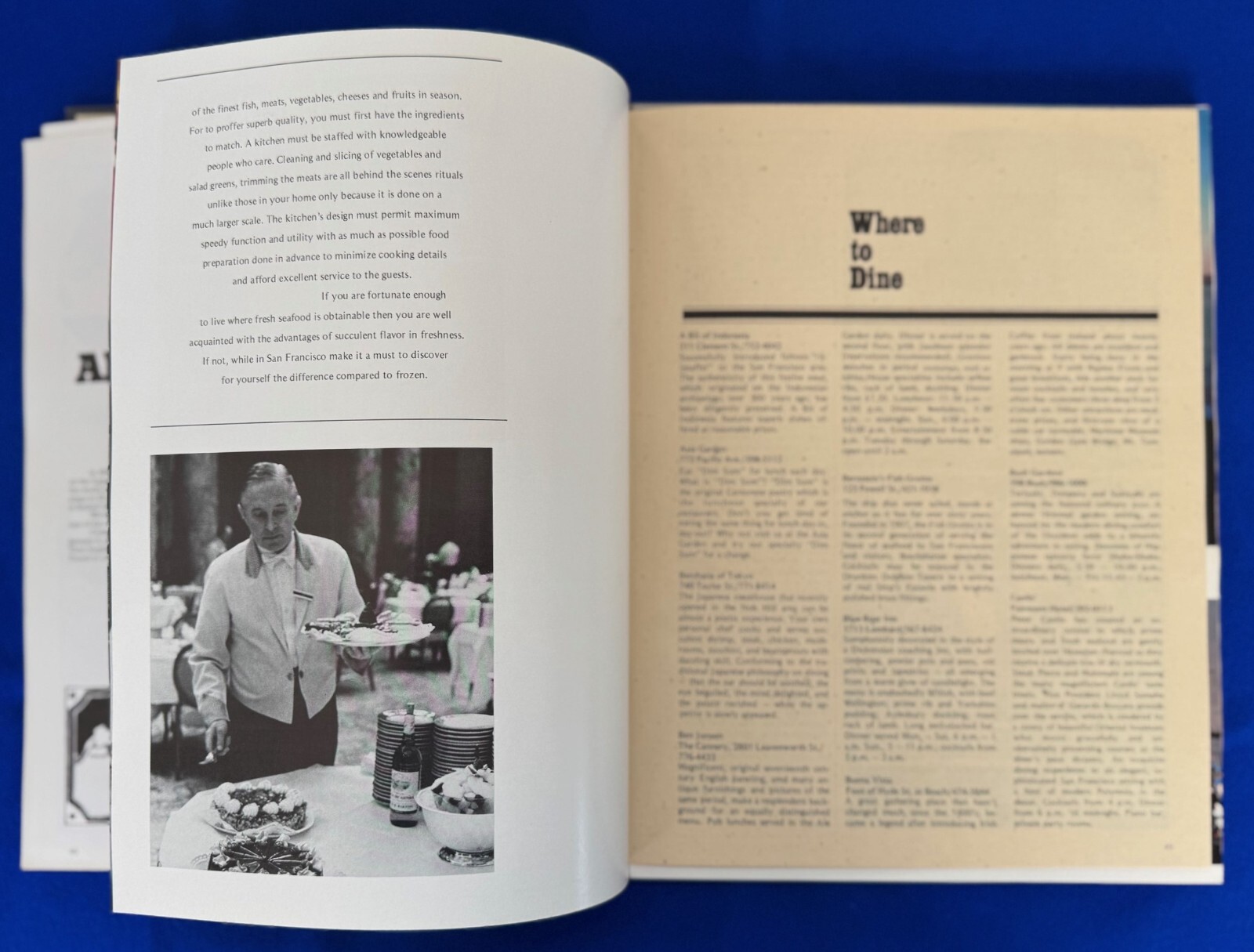 Vintage 1972-73 Guest Informant San Francisco Guide Stanford Court Hotel Edition