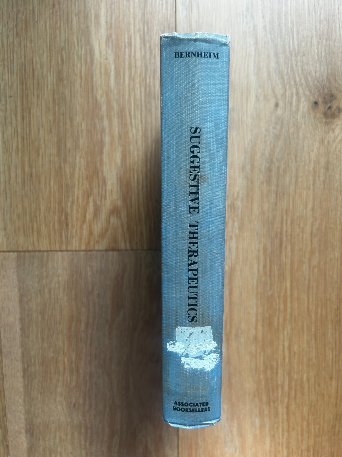 Suggestive Therapeutics the Nature and Uses of Hypnotism by H. Bernheim 1957 HB