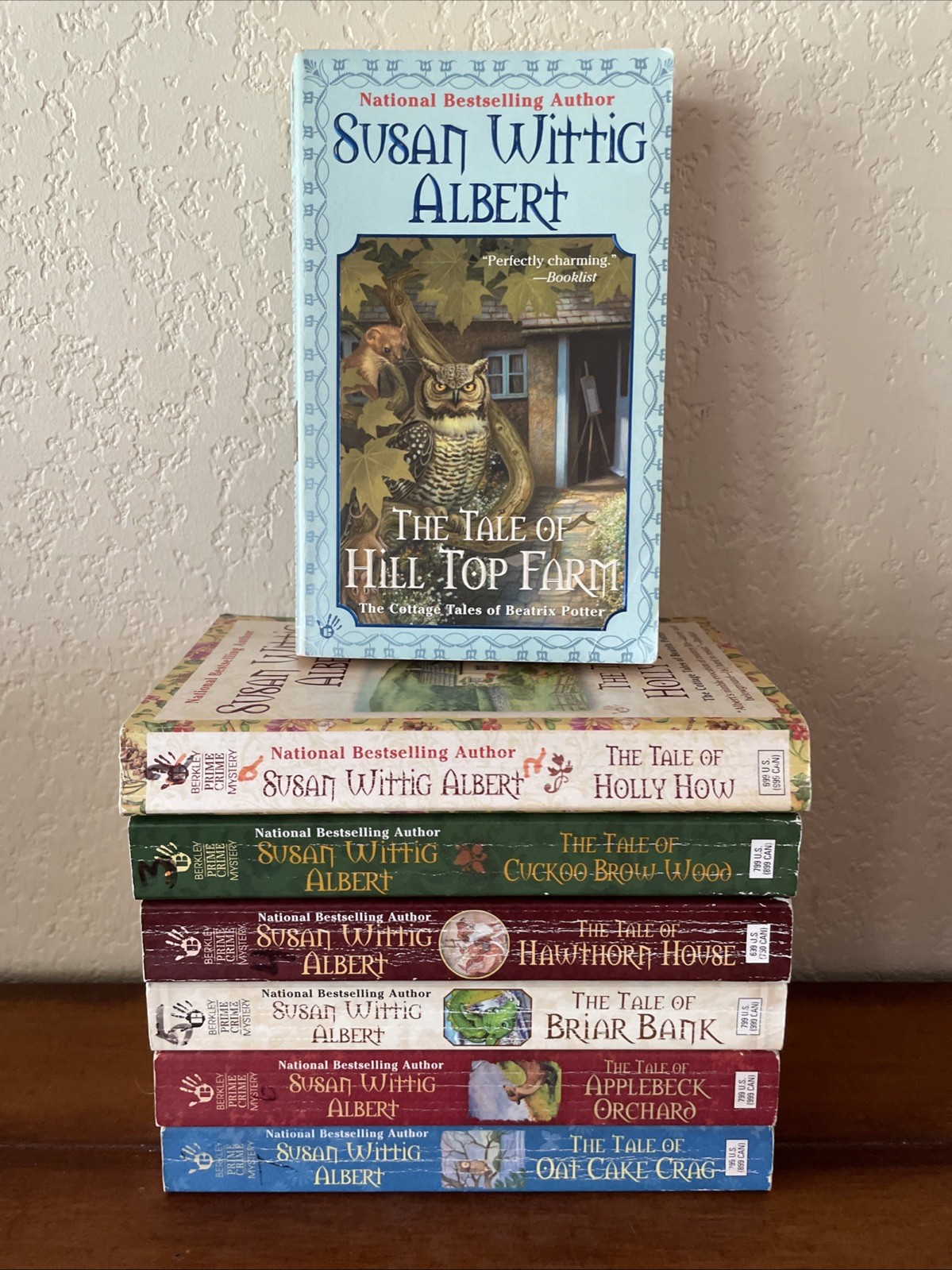 Susan Wittig Albert ‘Cottage Tales of Beatrix Potter’ Lot of 7 Books 1-7 PB