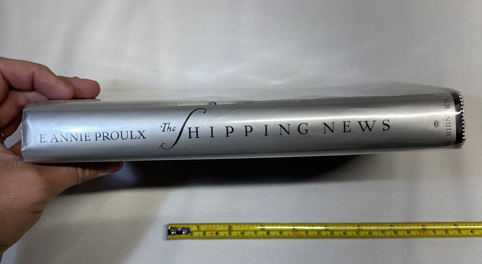 VTG The Shipping News Annie Proulx 1993 Hardcover DJ Not Mint Book Bent