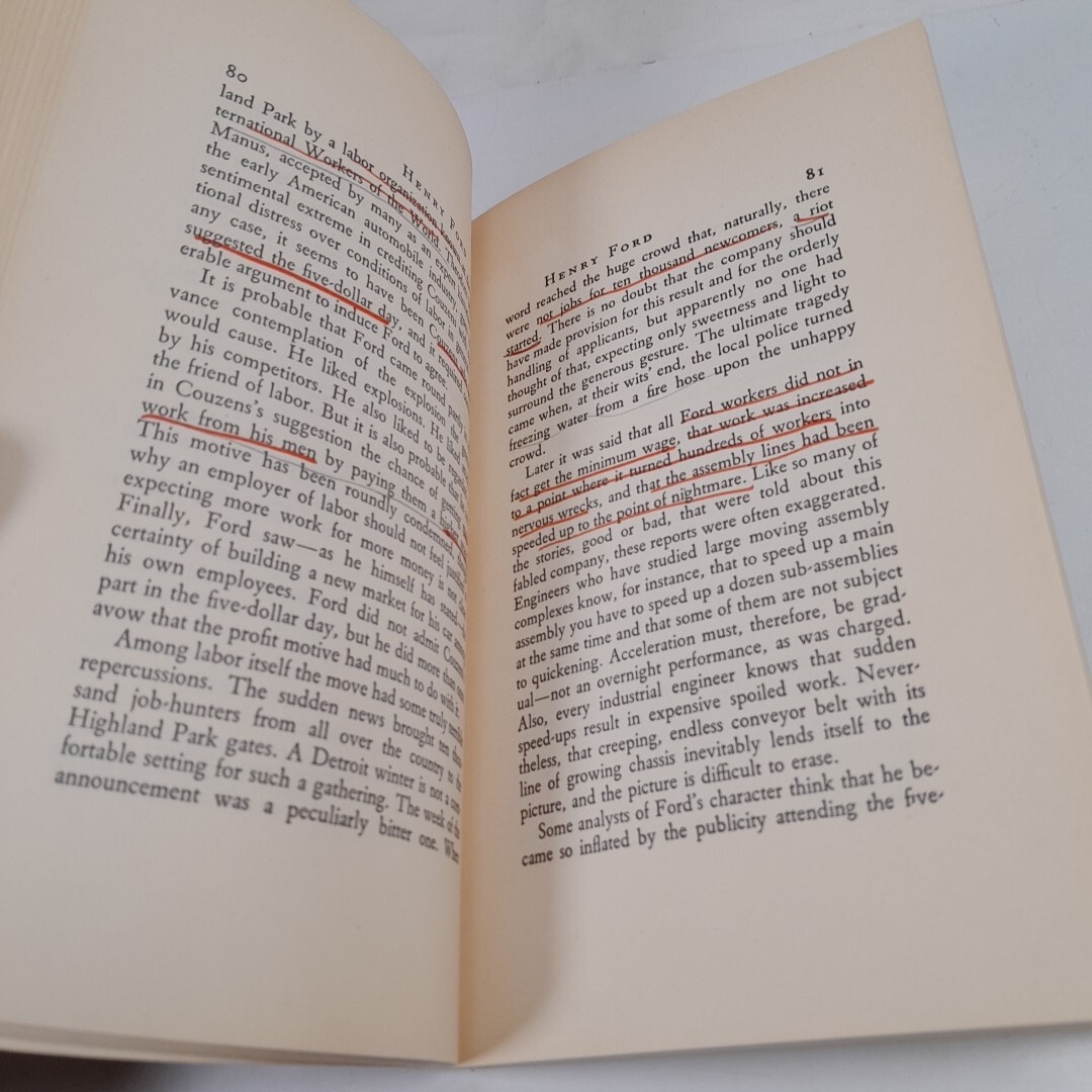 Henry Ford by Roger Burlingame, Paperback, 194 Pages