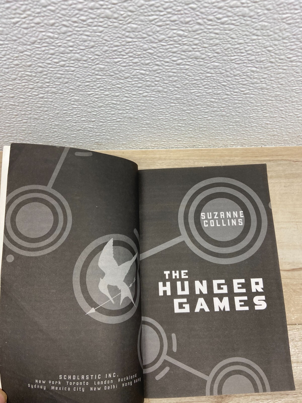 The Hunger Games Book One By Suzanne Collins Paperback Novel