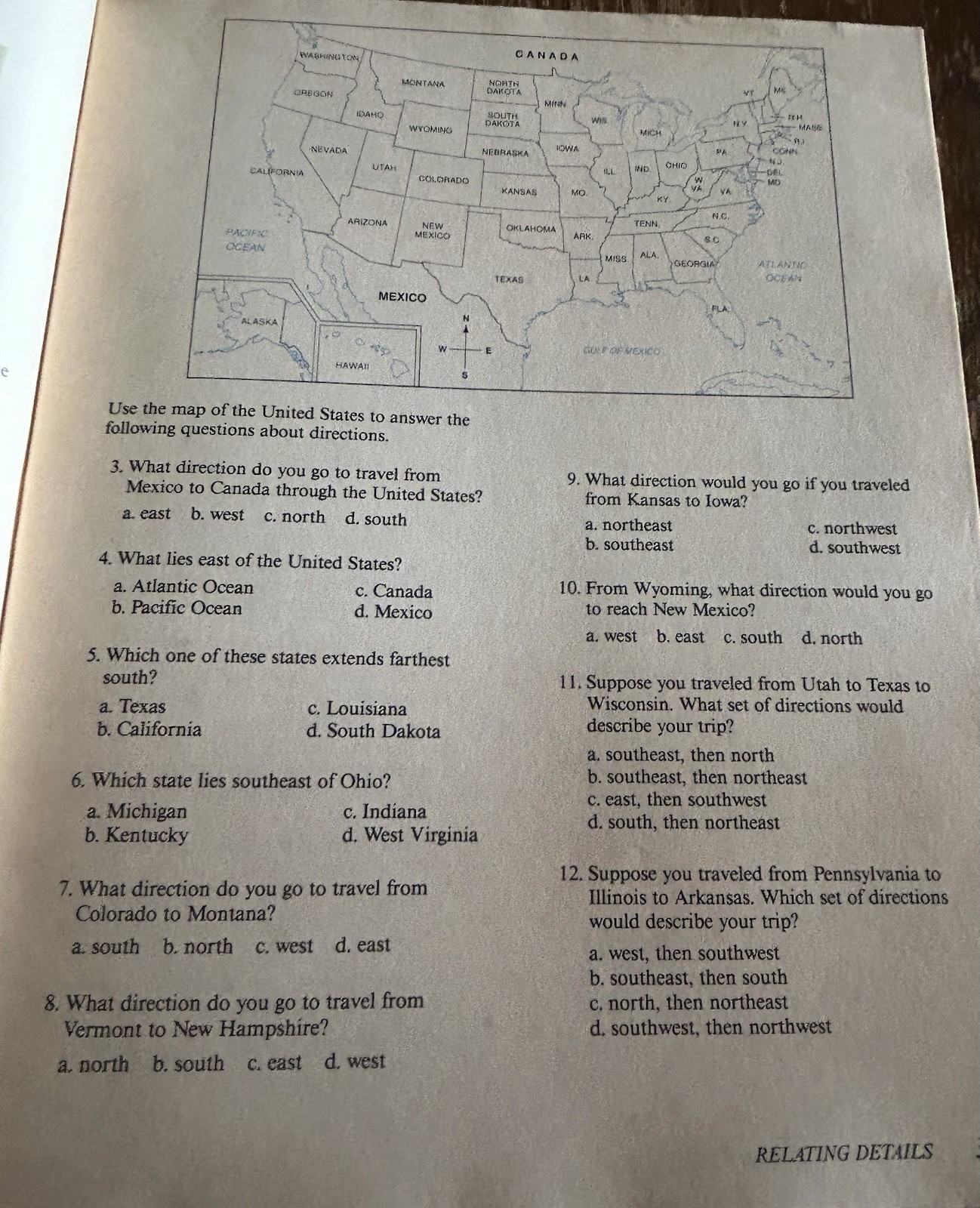 Maps Charts Graphs Level G + Level H Modern Curriculum Press Geographpy Homescho