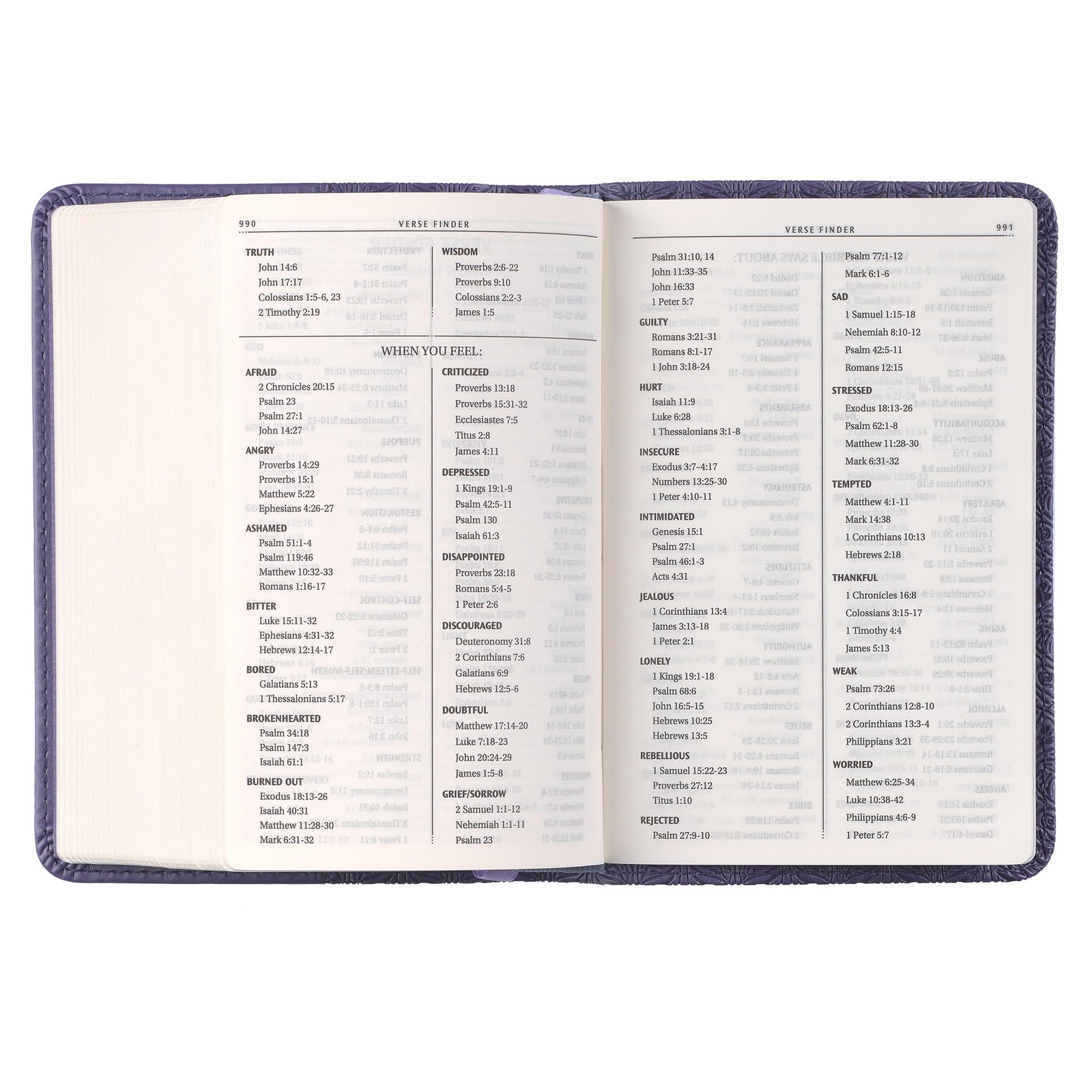 KJV Bible Print Red Letter Pocket Size Black Leathersoft