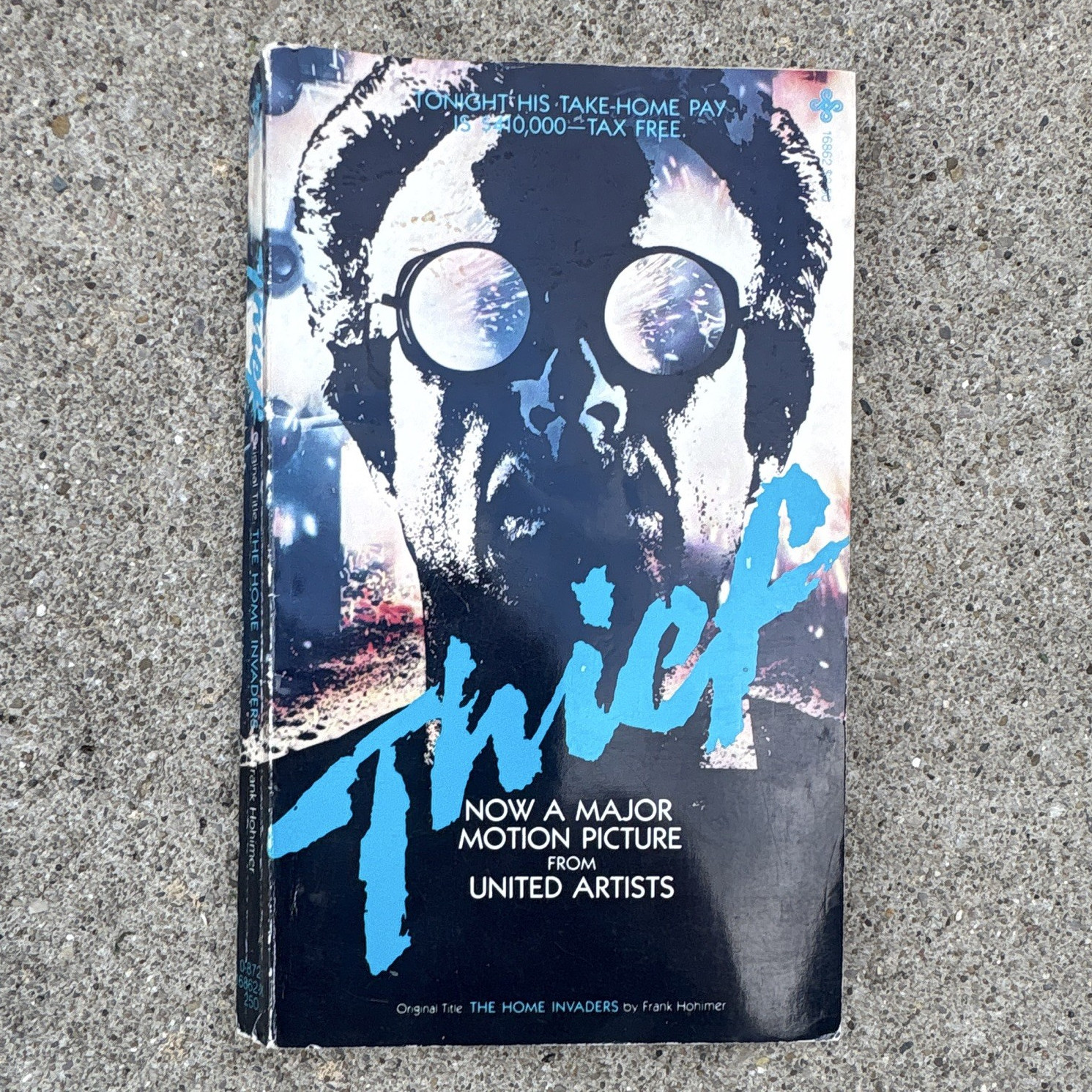 Thief by Frank Hohimer Paperback Revised Ed Crime Film/TV Adaptation 1975