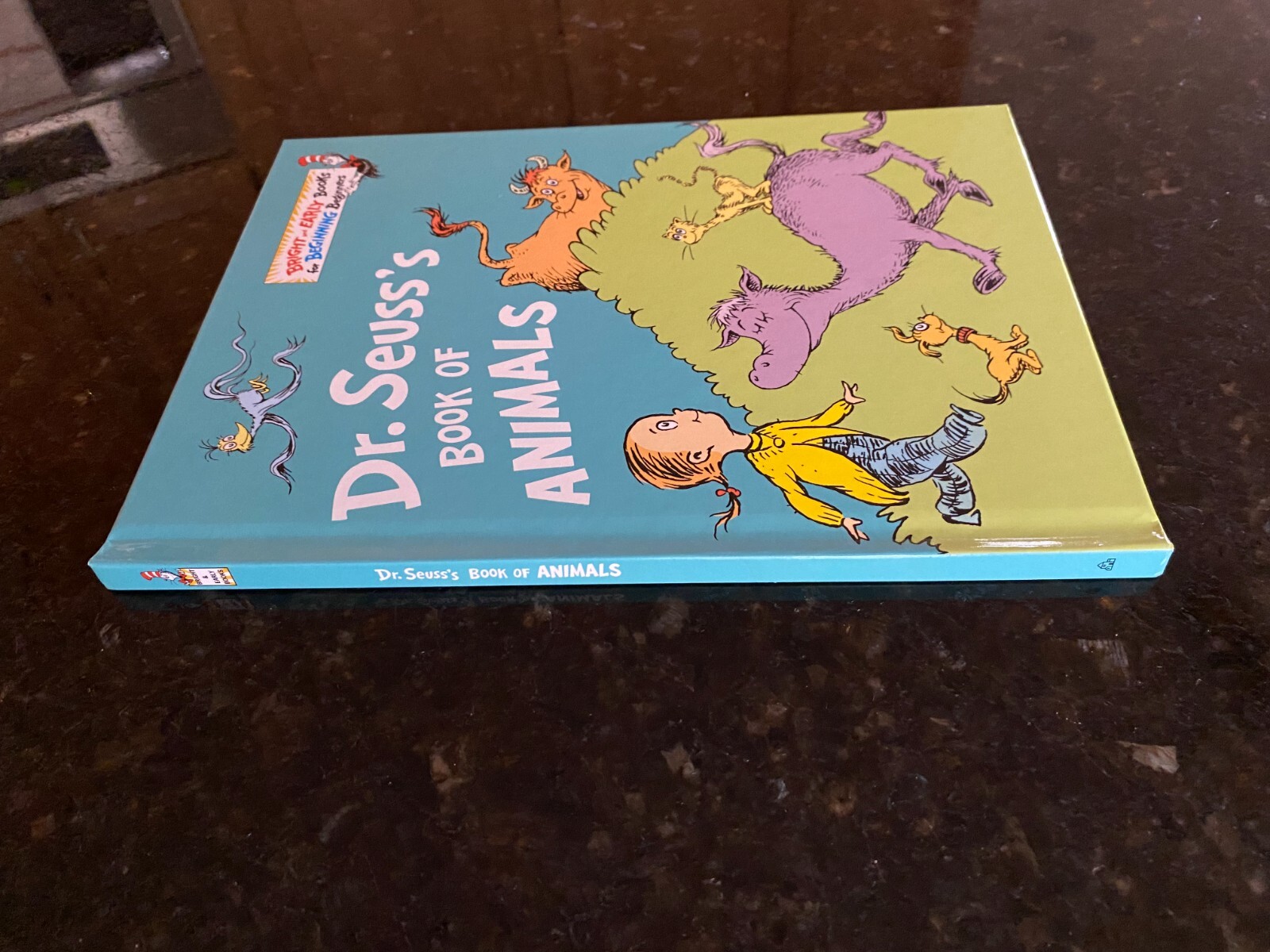 Dr Seuss Book of Animals Beginner Book Hardcover 6.75″ x 9.25″