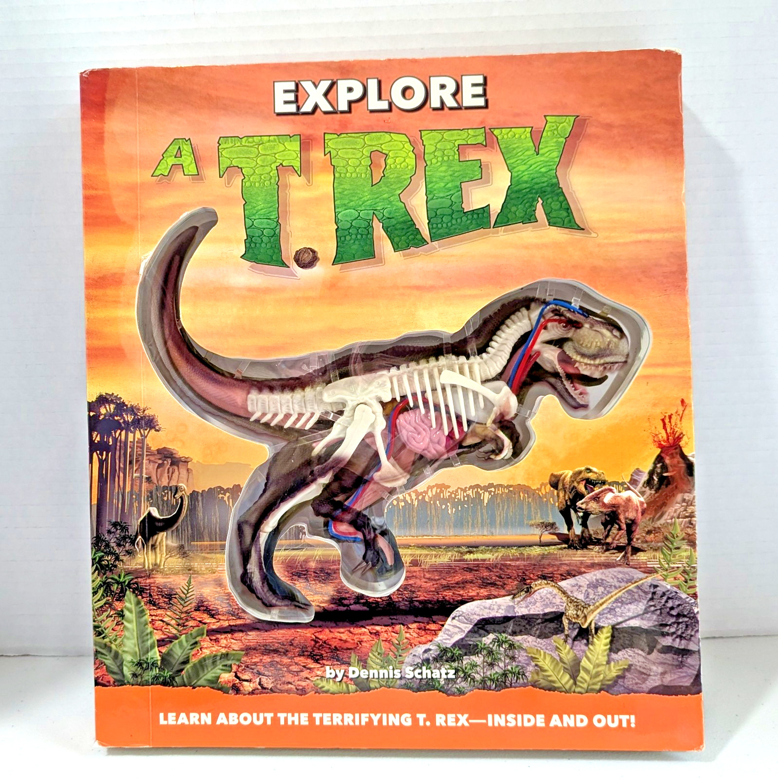 Explore A T.Rex Inside and Out By Dennis Schatz with 3-D Model Tyrannosaurus Rex