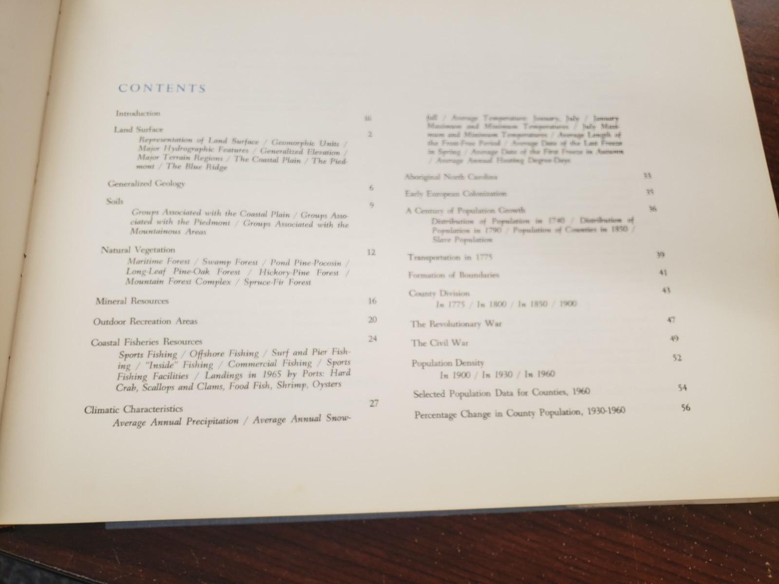 ATLAS of NORTH CAROLINA, by Lonsdale 1967 USED NC Book 158 pages