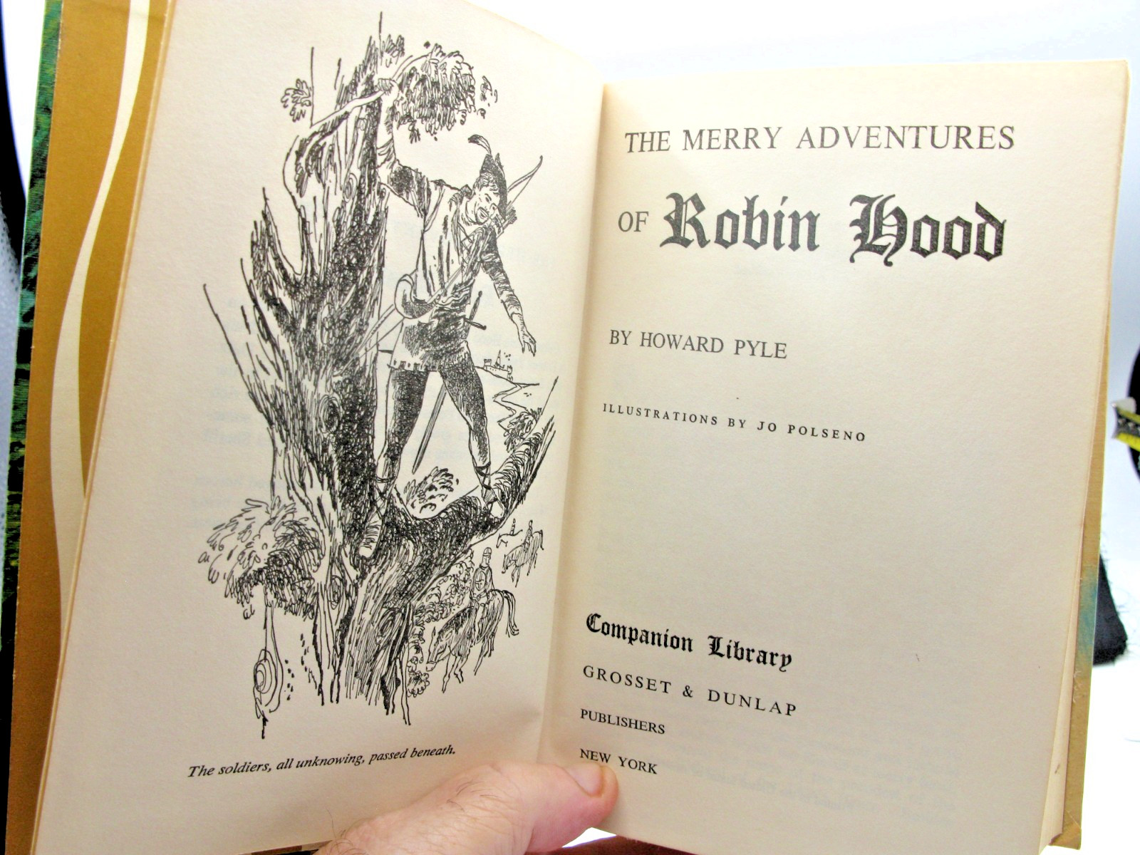 Robin Hood / Little Lame Prince Companion Library Double Novel 1965 Pyle Craik