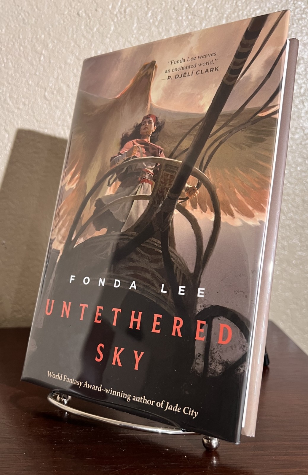 SIGNED ~ UNTETHERED SKY by Fonda Lee (2023, Hardcover) 1st/2nd