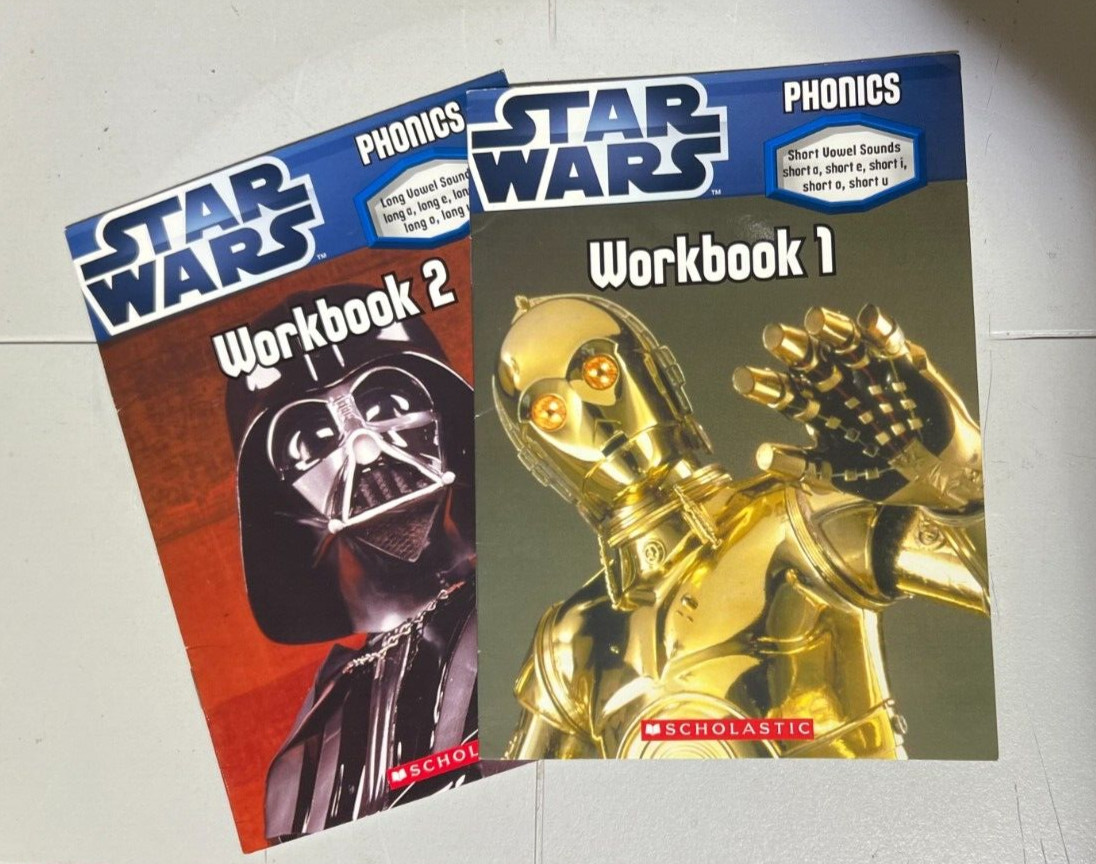 Star Wars Phonics Lee 2012 Quantity pack (Missing 2 Books 6/10)