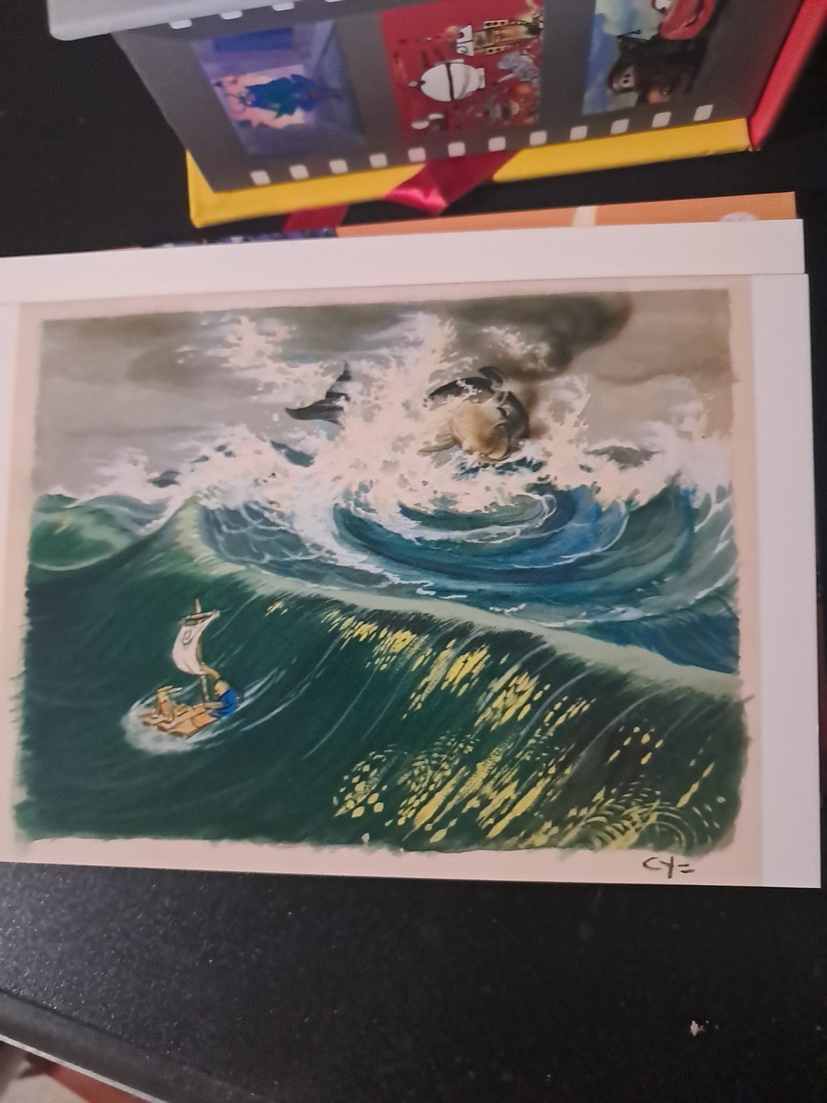Disney 2005 Art of Pixar Post Cards Clips From Movies 55 Clean Postcards
