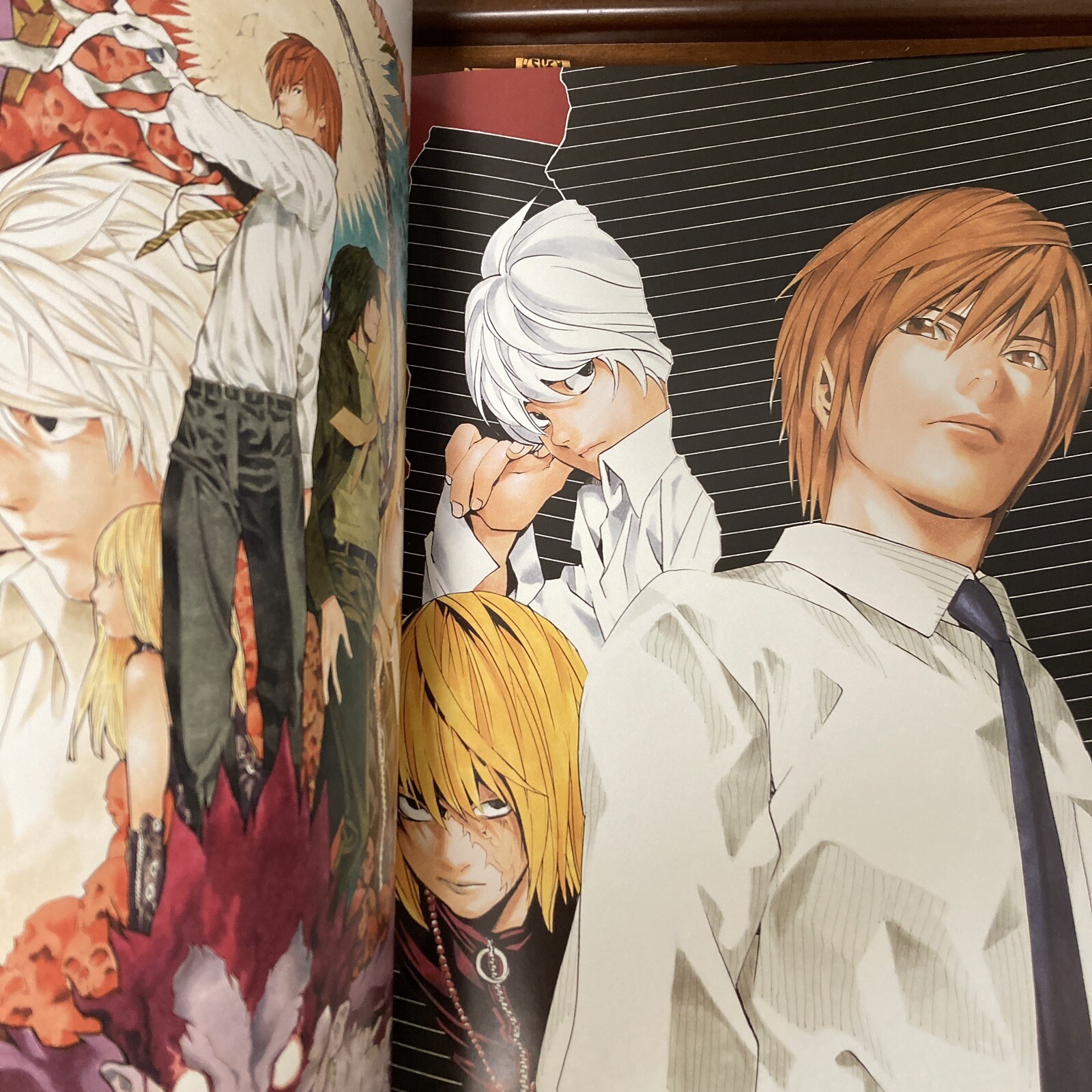Takeshi Obata Art Book blanc et noir DEATH NOTE Hikaru no Go Illustration