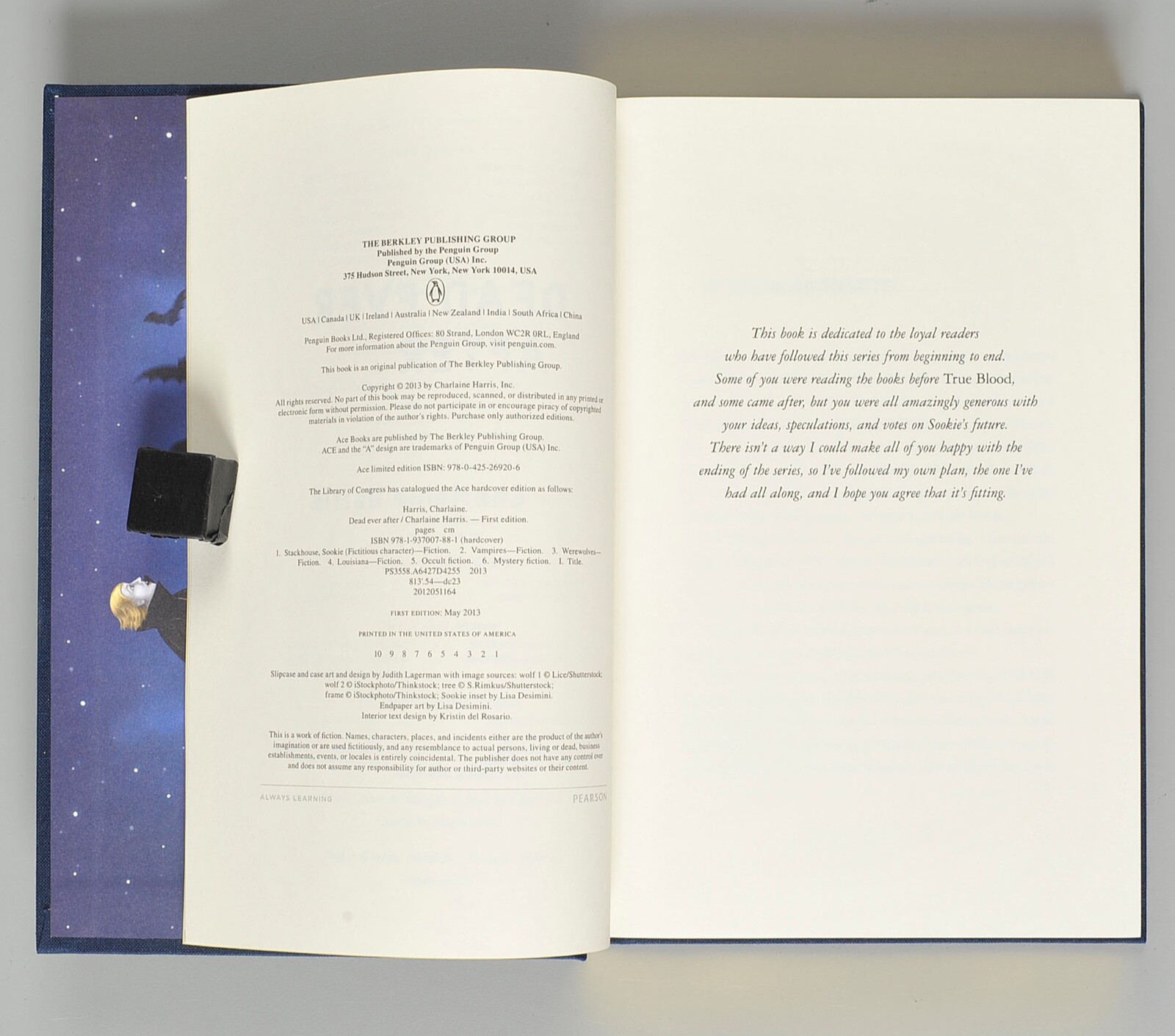 Charlaine Harris Dead Ever After First Limited Edition Linen Bound Slipcase 1270