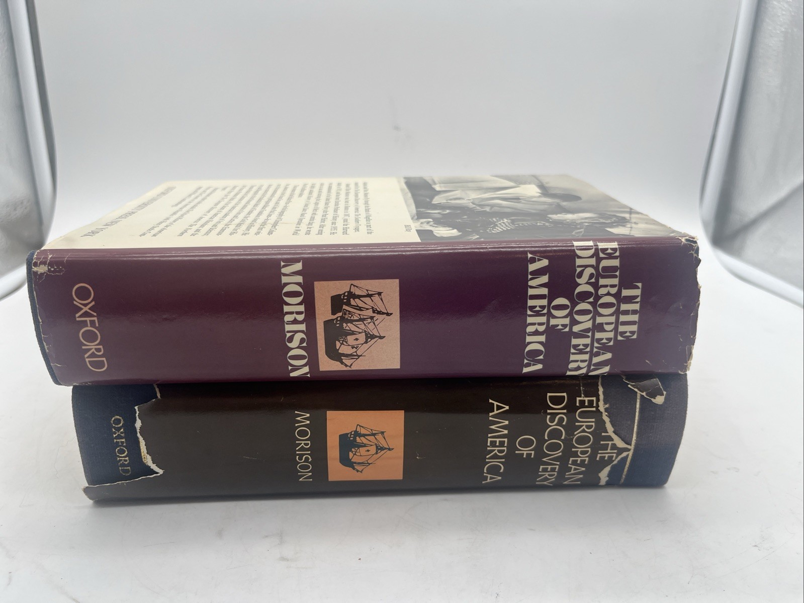 The European Discovery Of America by Samuel Eliot Morison, 2 Volumes