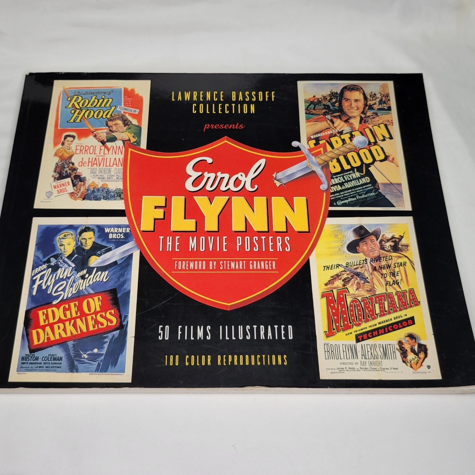 Errol Flynn Movie Posters Book Lawrence Bassoff Stewart Granger