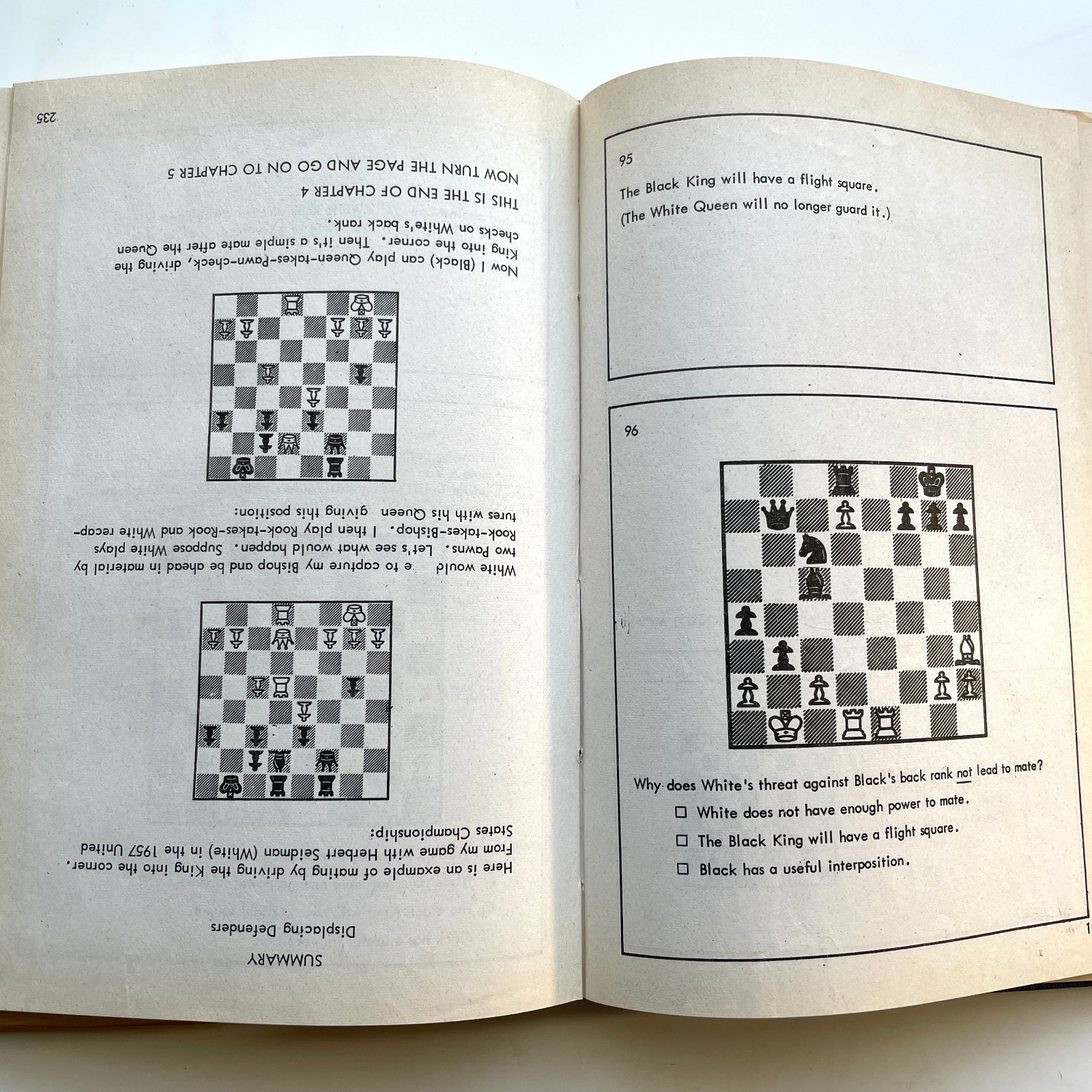Bobby Fischer Teaches Chess 1966 Basic Systems 2nd Printing Hardcover