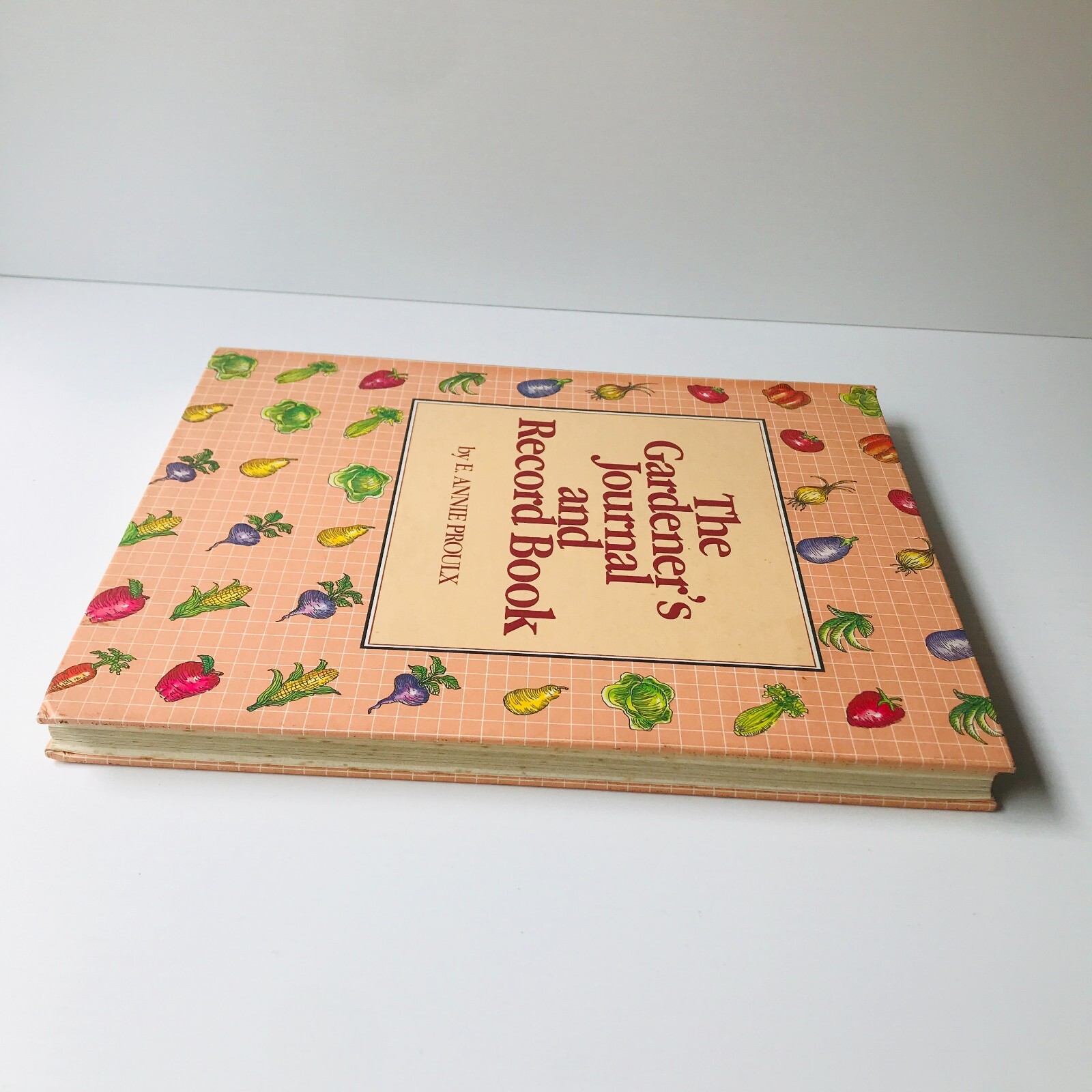The Gardener’s Journal and Record Book by E Annie Proulx 1983 1st Edition Scarce