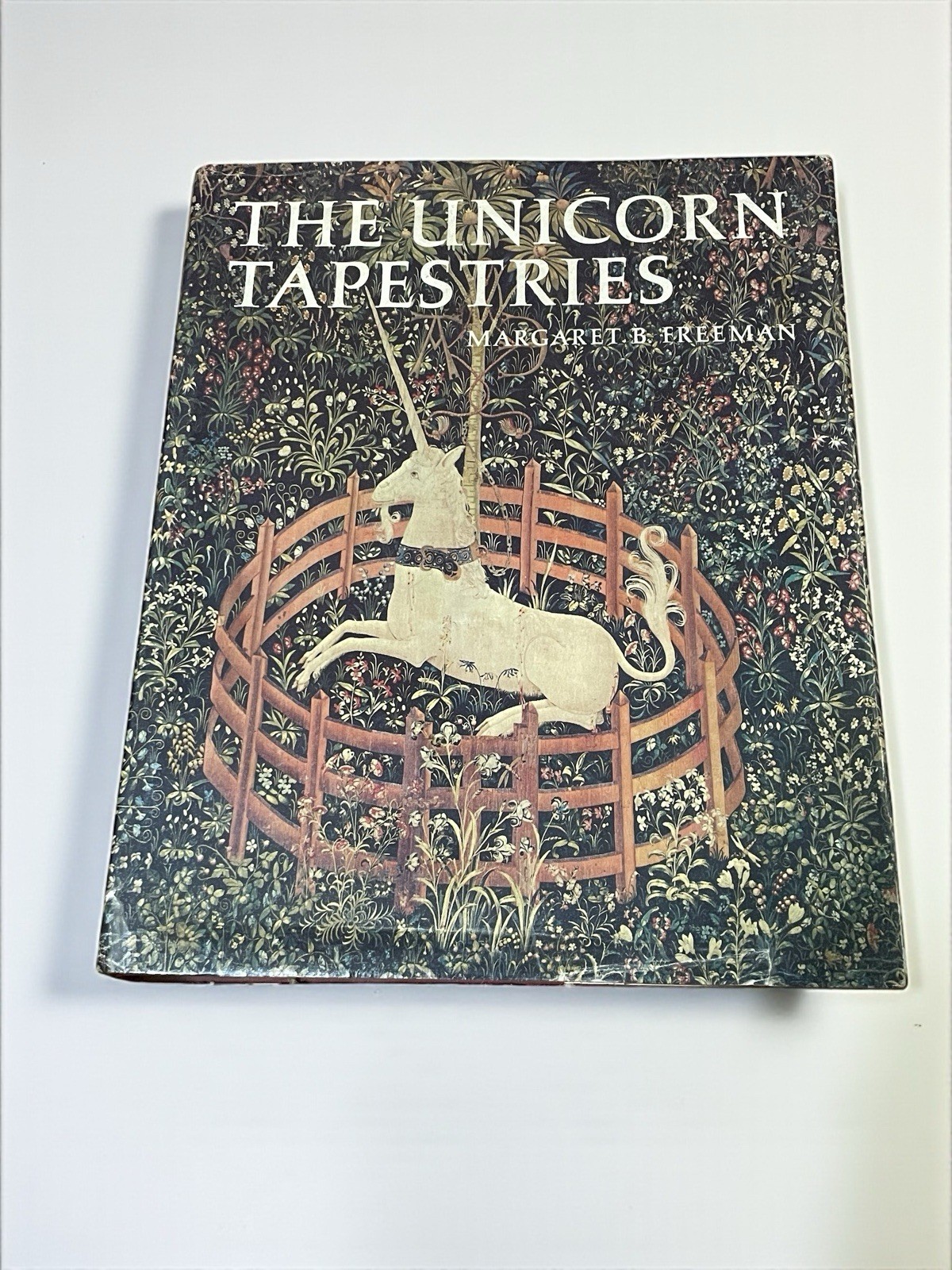 The Unicorn Tapestries by Margaret B. Freeman Hardcover Table Book Large