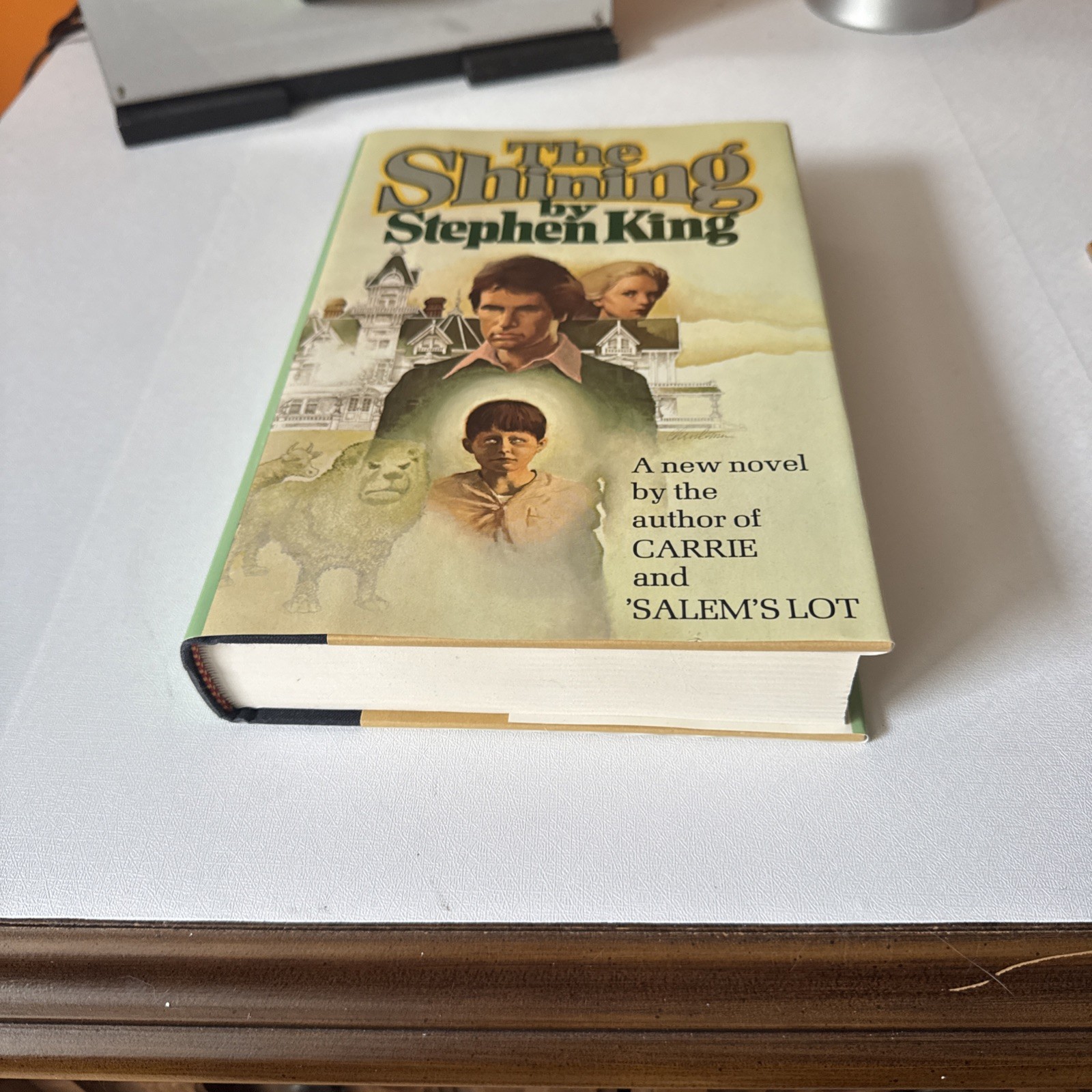 Hardcover – “The Shining” by Stephen King – Printed 1977 Doubleday 1st Edition