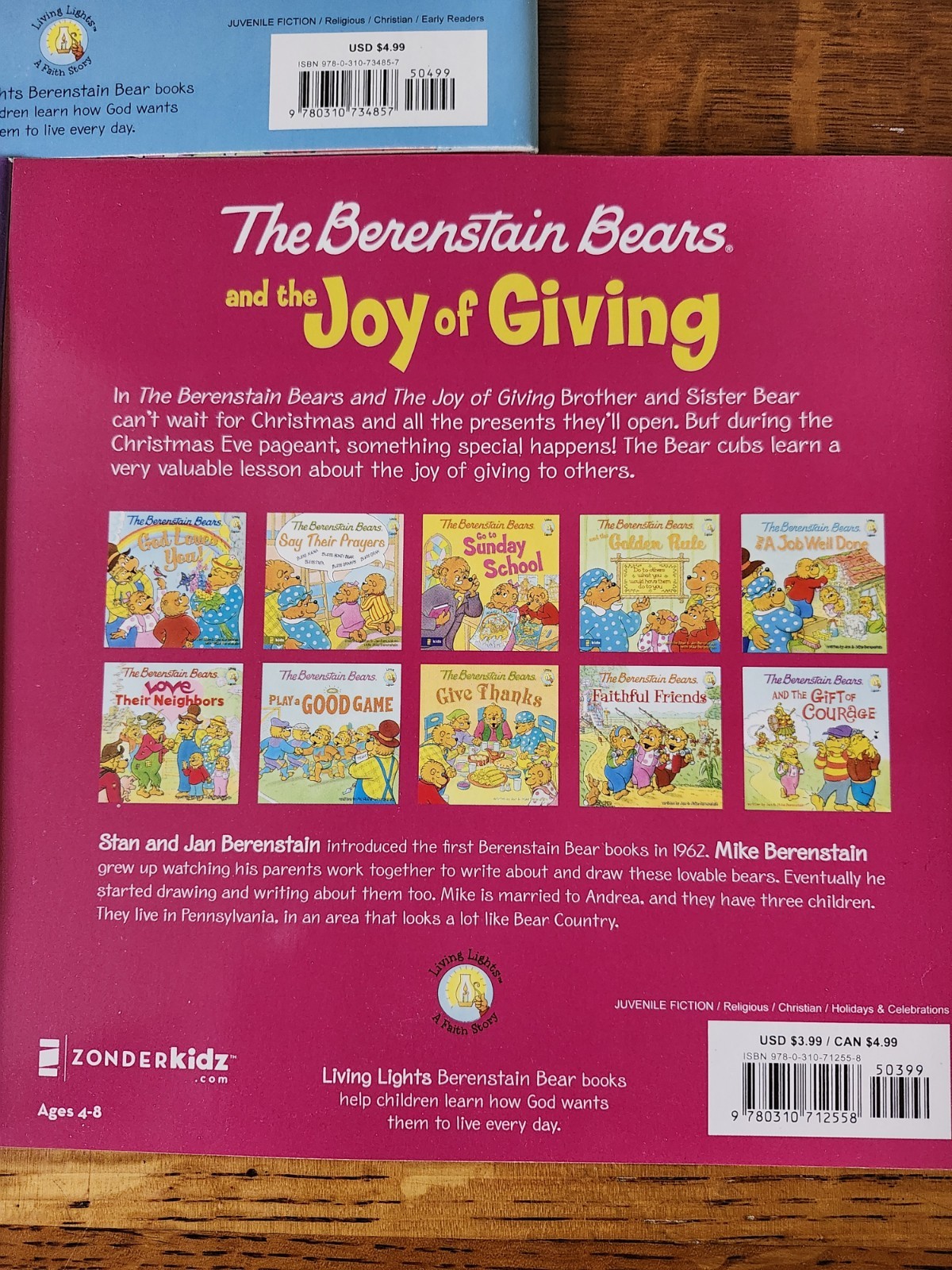 The Berenstain Bears Books Lot Of 5 Jan & Mike Berenstain Barely Used Paperback