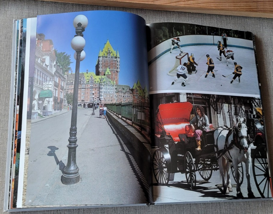 Kanada Canada Vintage Swiss Zurich Photo Album book 1982