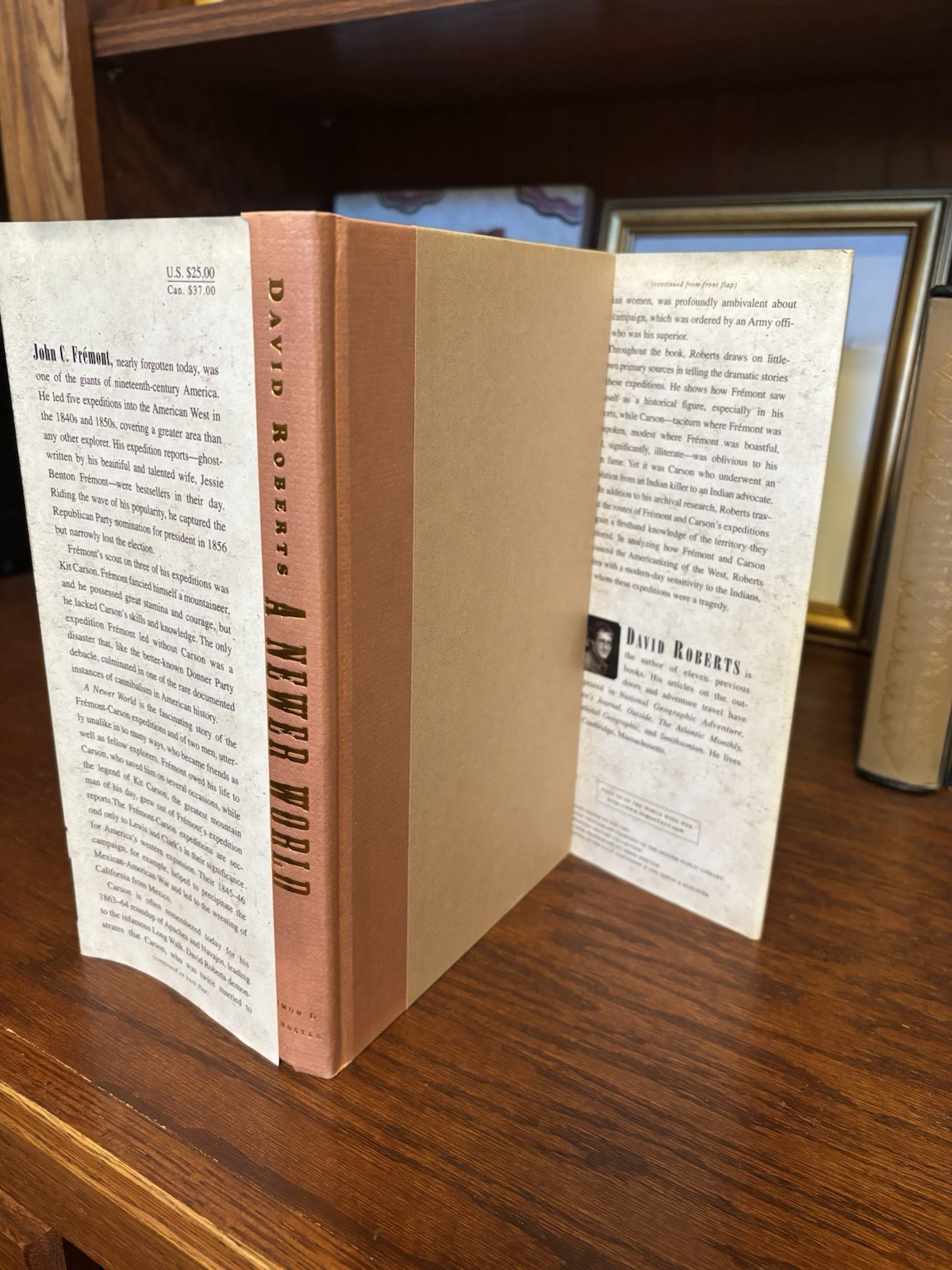 A Newer World. David Roberts 1st HC Ptg S & S 2000. Fine Unread/Kit Carson