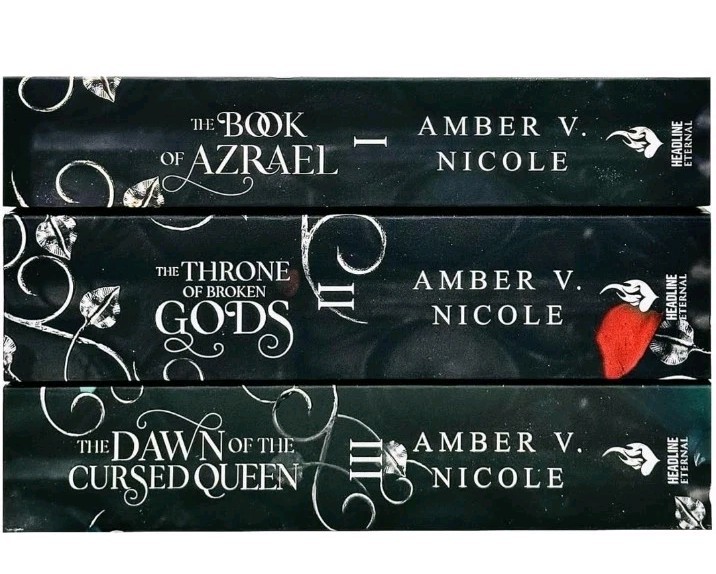 Gods & Monsters Series 3 Books Collection Set (The Book of Azrael, the Throne of