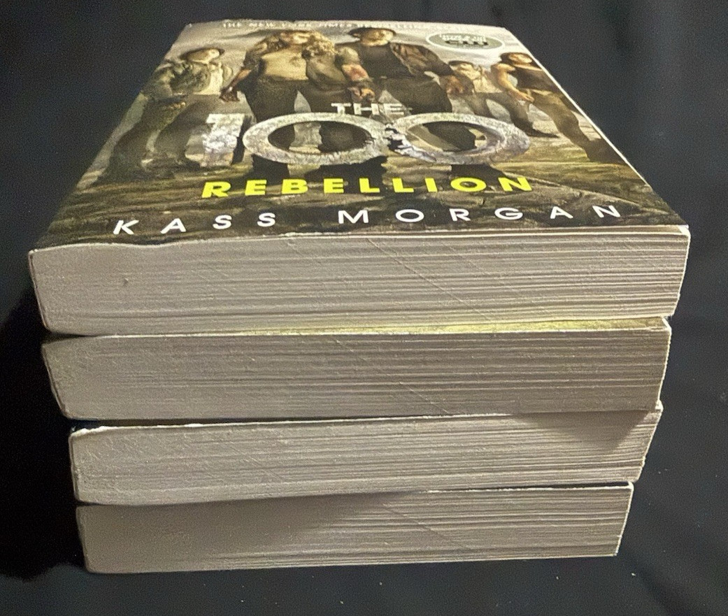 The 100 By Kass Morgan Paperback Series Lot of 4