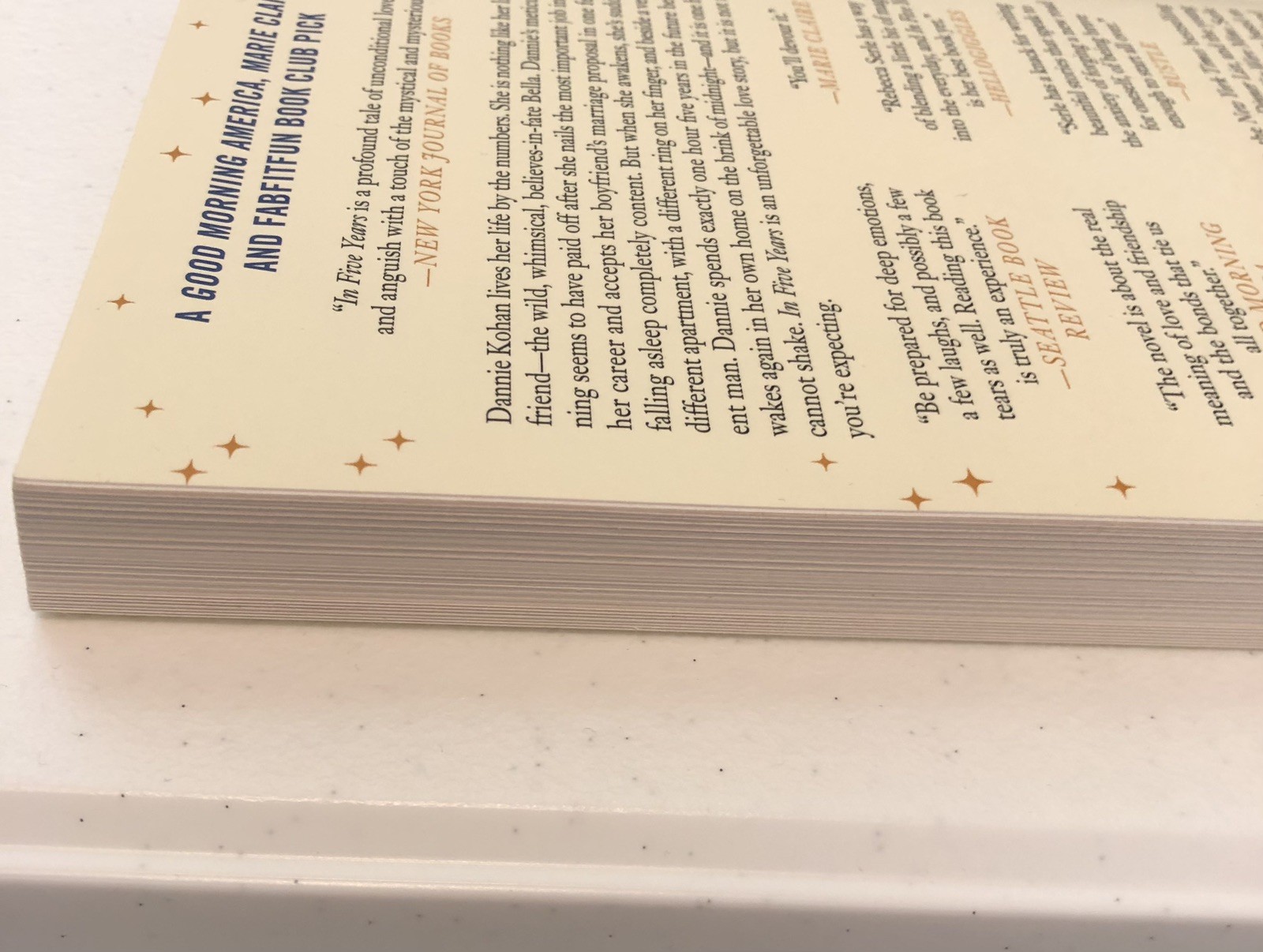 In Five Years A Novel by Rebecca Serle GMA Book Club Paperback Book
