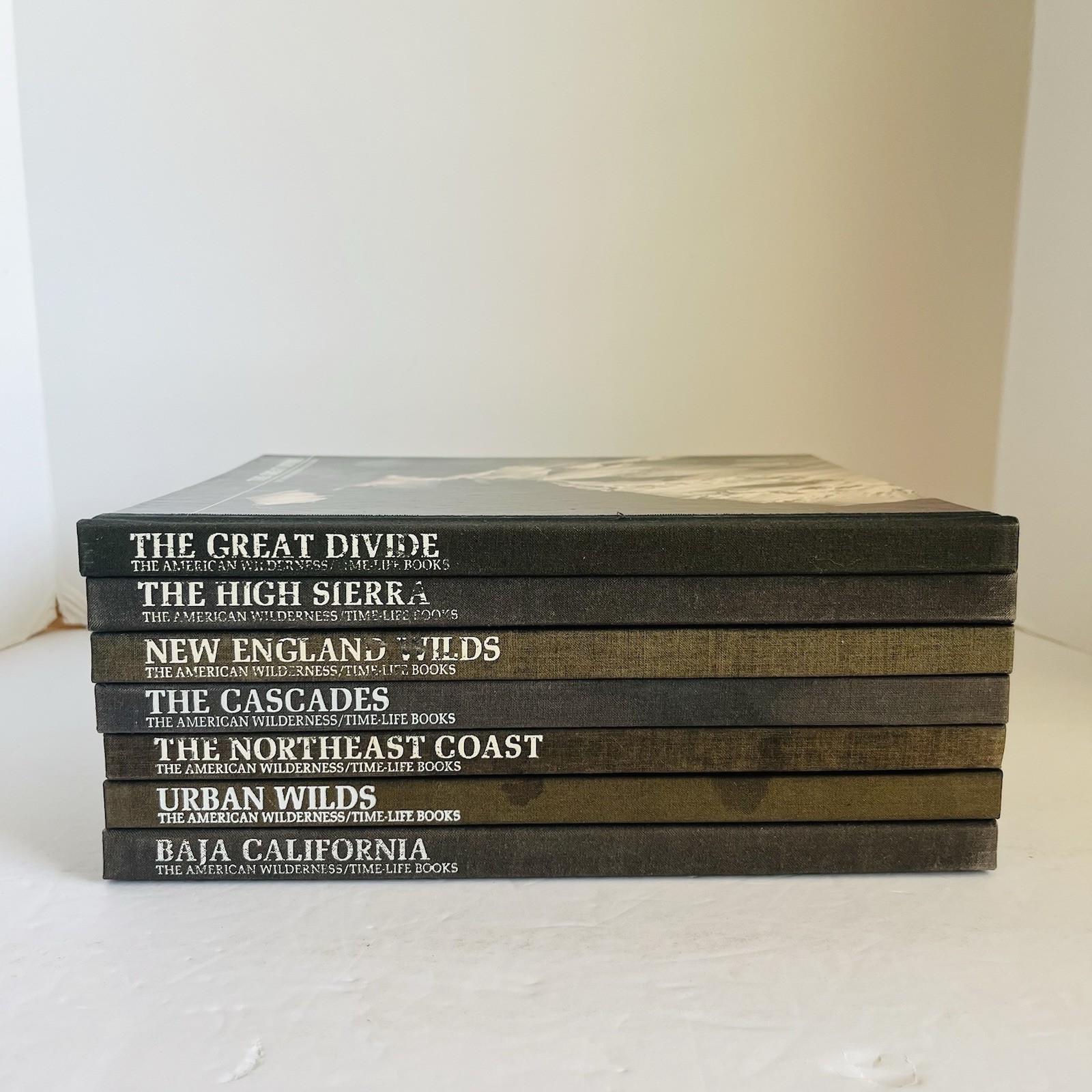 Vintage “The American Wilderness” Time Life Books Collection 1973 Lot of 7