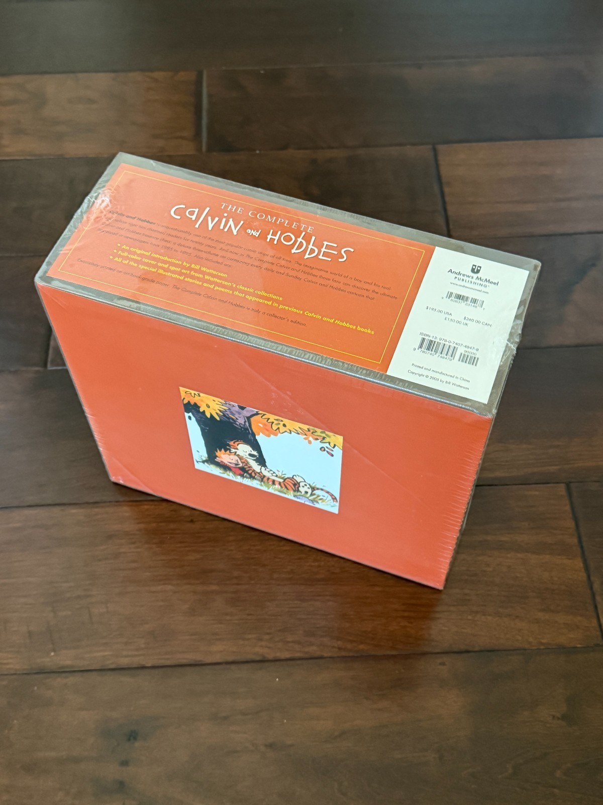 SEALED Complete Calvin and Hobbes 3-Volume Box Set Hardcover 2005 Bill Watterson