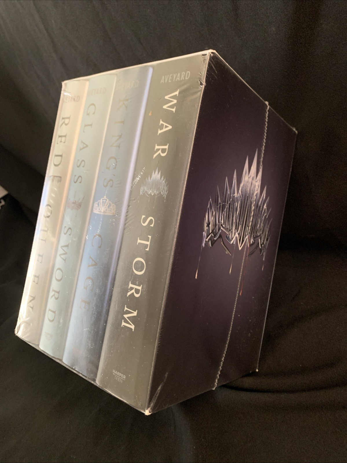 NEW SEALED FRESH Red Queen 4 Book Hardcover Box Set Victoria Aveyard CLEAN WRAPT