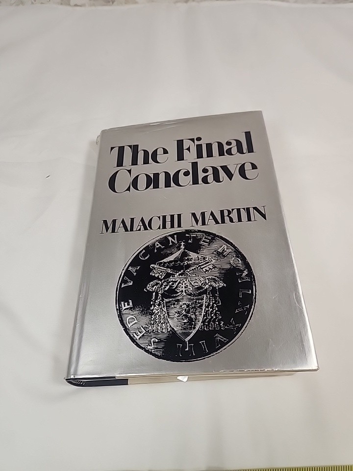 Malachi Martin | The Final Conclave | HC w/ DJ | 1st edition | 1978