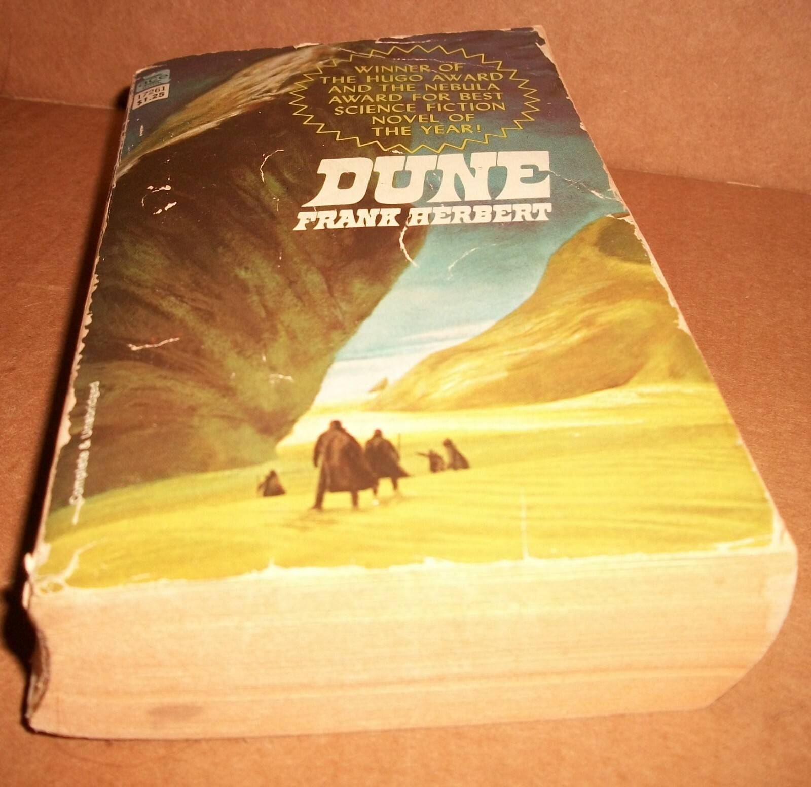 Dune Ace #17261 paperback 1965 $1.25 cvr thus 2nd print Frank Herbert lo-grde AC