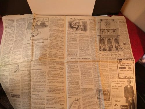 OMAHA WORLD HERALD NEWS PAPER JUNE 8, 1968 