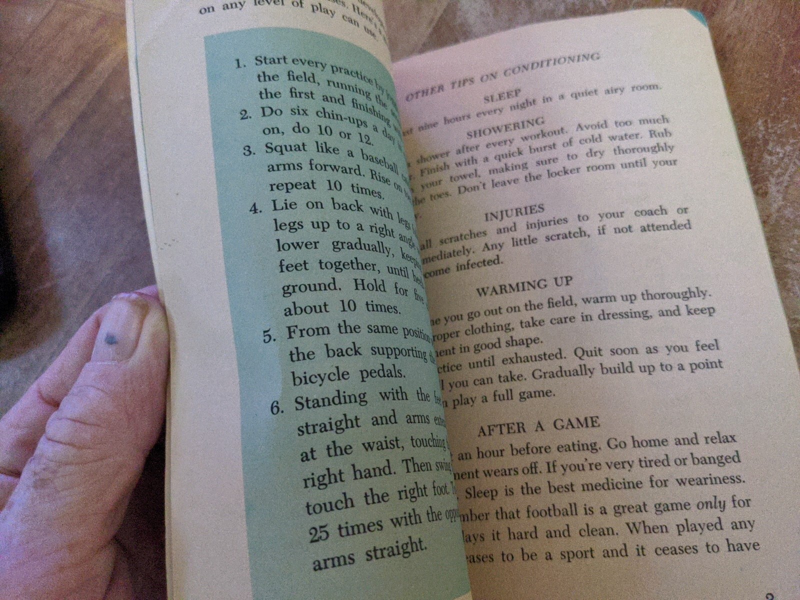 1966 Booklet How to Star in Football by Herman L. Masin 62 Pages