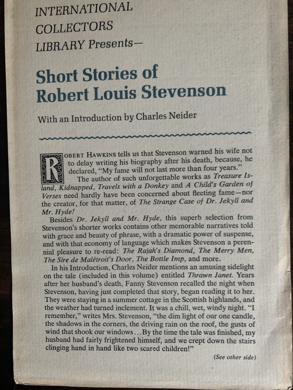 A Treasury of Sherlock Holmes /R L Stevenson Short Stories Collectors Library