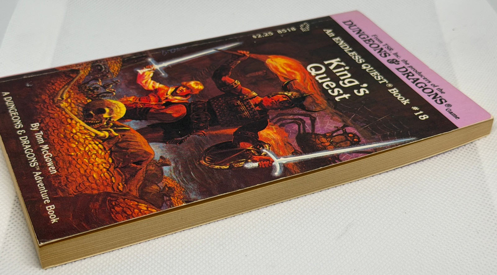 King’s Quest An Endless Quest Book # 18 by Tom McGowen Dungeons & Dragons 1st Ed