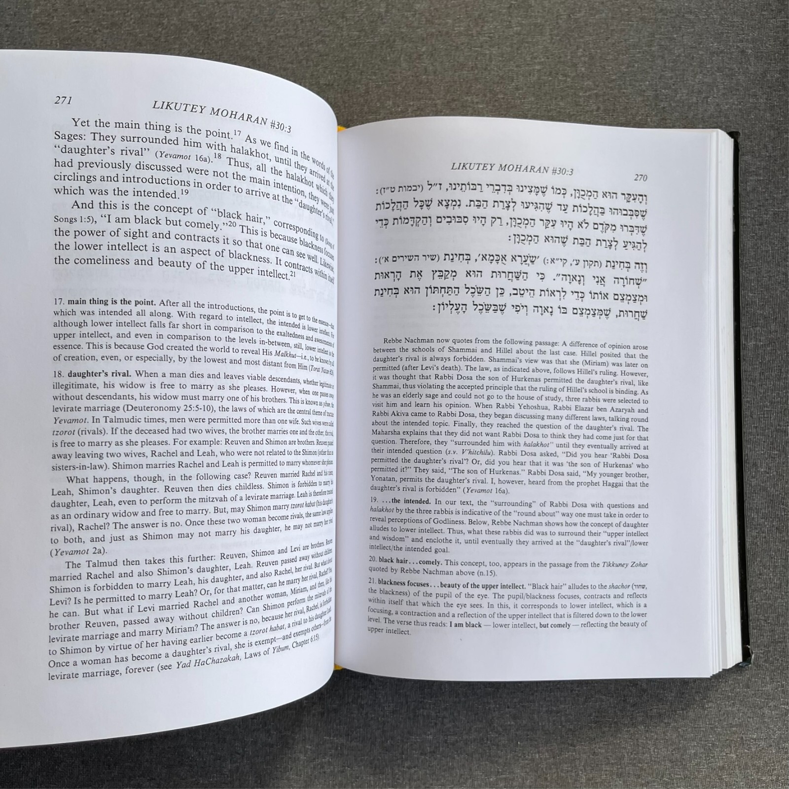 LIKUTEY MOHARAN Volume 4 English and Hebrew Edition English and Arabic Editio