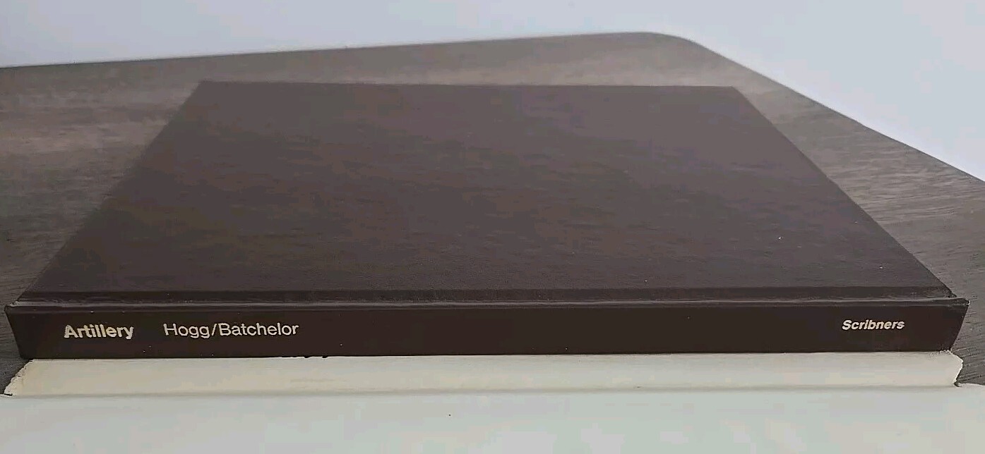 VTG 1972 Artillery by John Batchelor & Ian Hogg Hardcover Book DJ Scribners