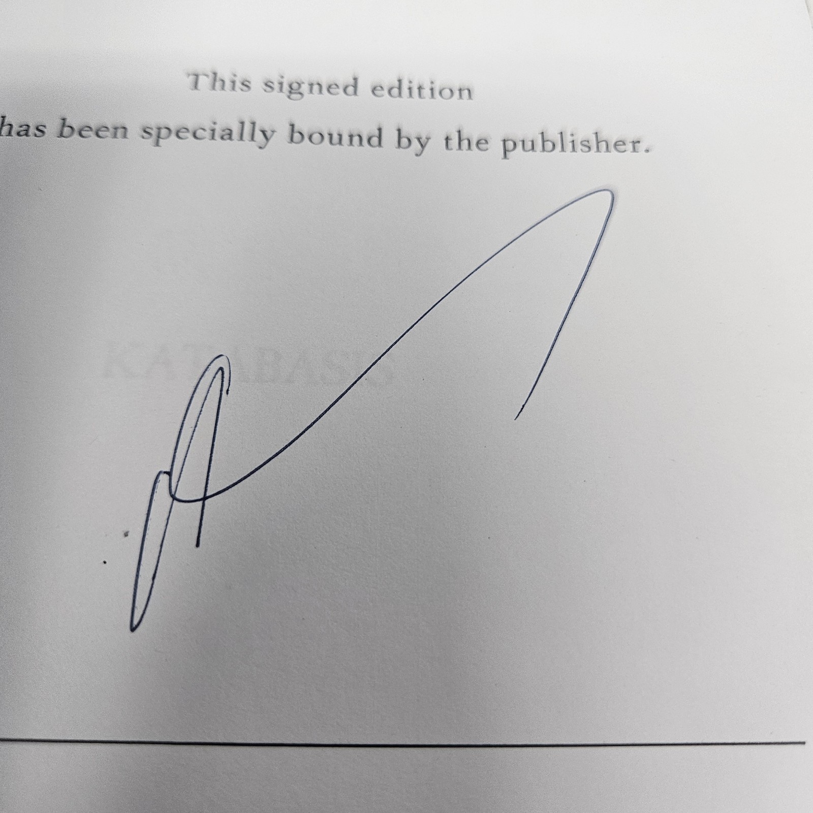 SIGNED! Katabasis R F Kuang First Edition Hardcover Book Exclusive Sprayed Edges