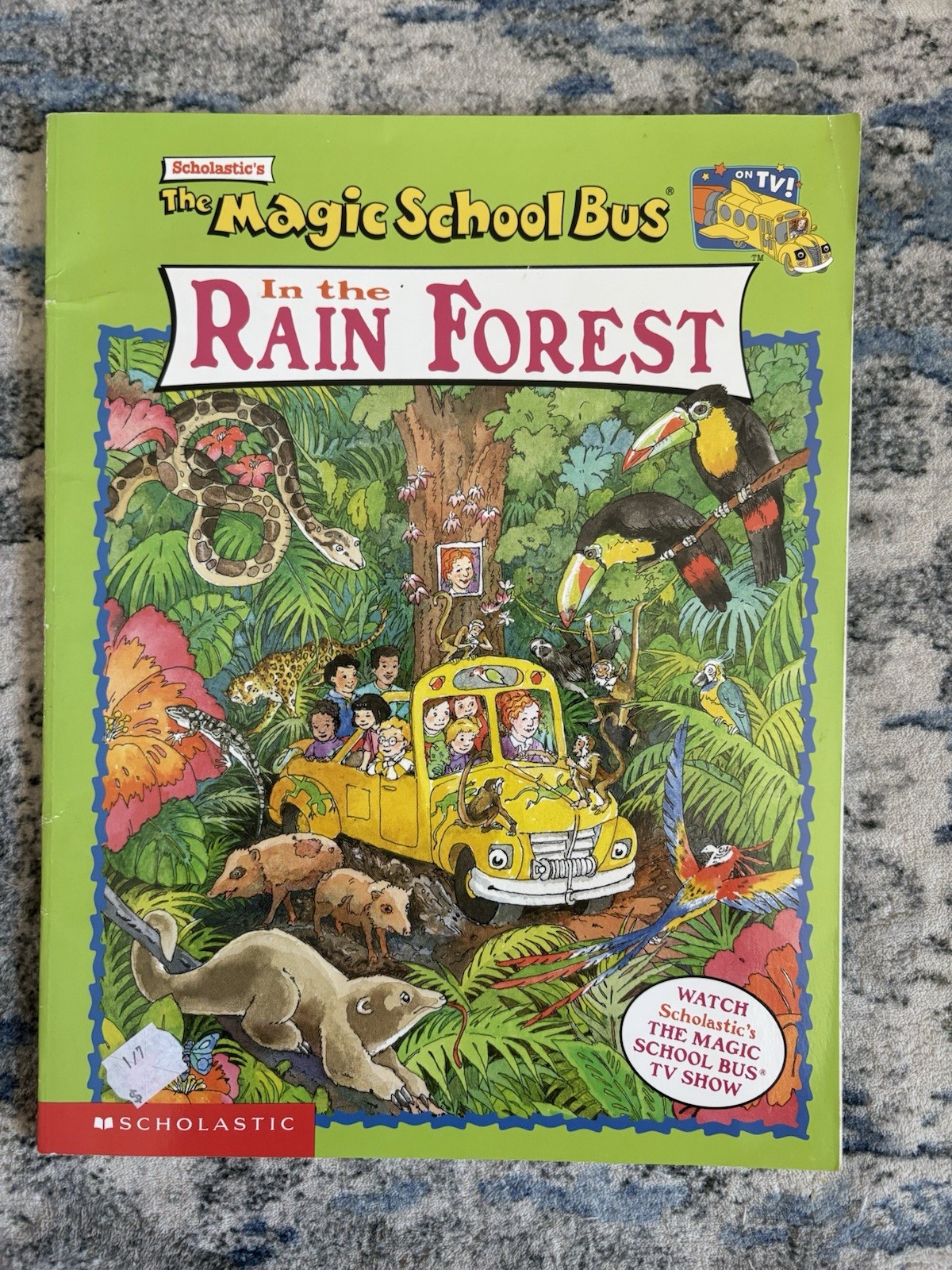 Magic School Bus Vintage Science Books Joanna Cole Bruce Degen PBS Lot of 24