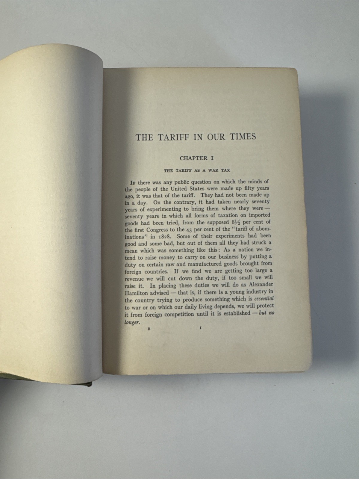 The Tariff in Our Times Tarbell, Ida M. – 1911 Vintage Economic, Trade Book