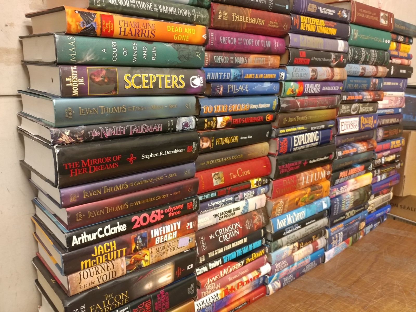 Lot of 5 Science Fiction Fantasy Rare Book Hardback SCI-FI RANDOM MIX UNSORTED