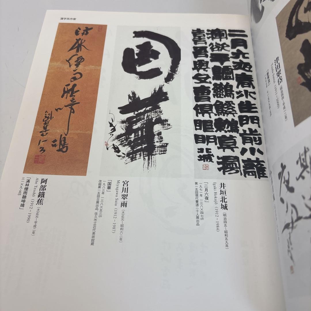 Japanese Calligraphy Art Book 1945-2005 Good Condition 880 Pages