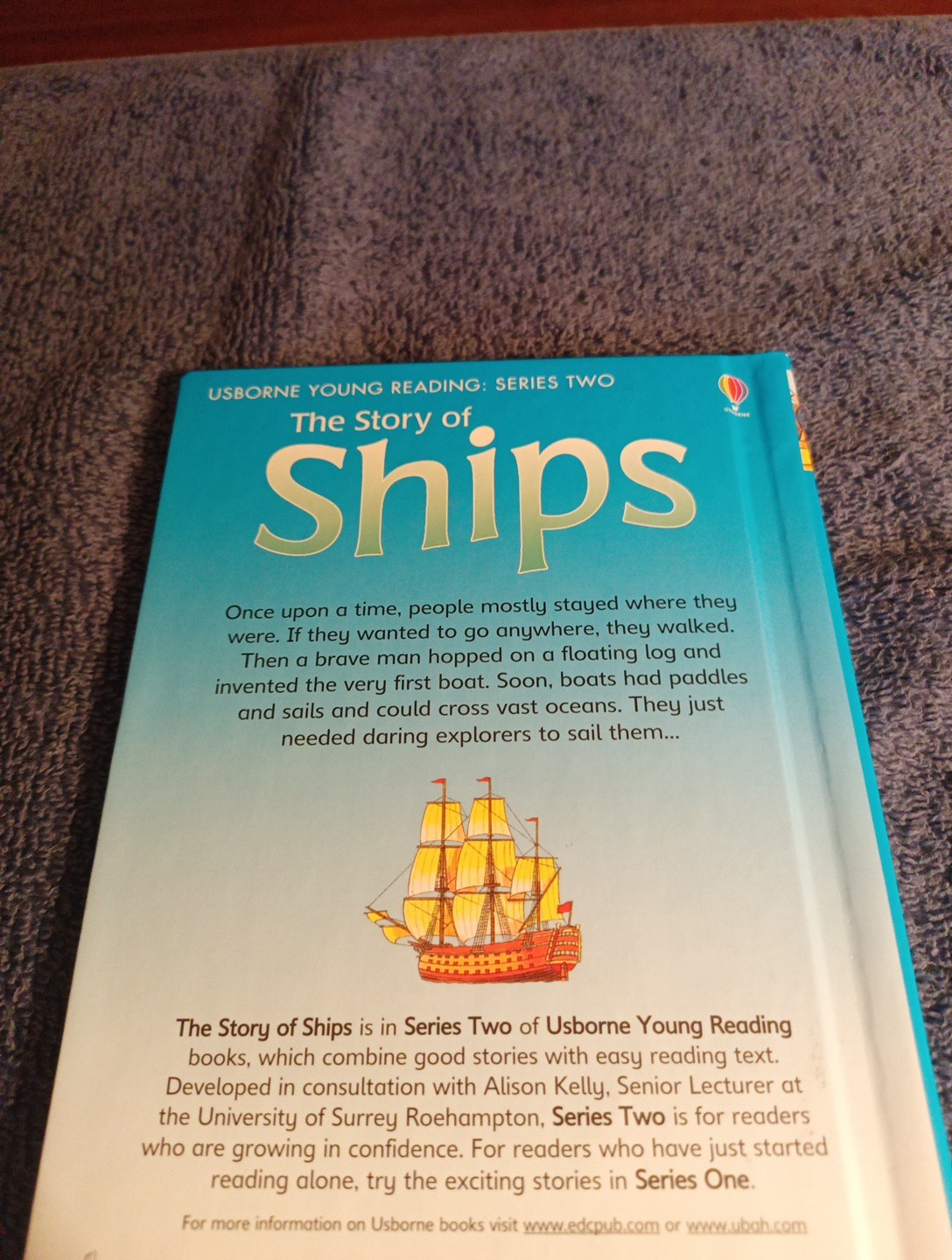 THE STORY OF SHIPS (USBORNE YOUNG READING: SERIES TWO) Homeschool New