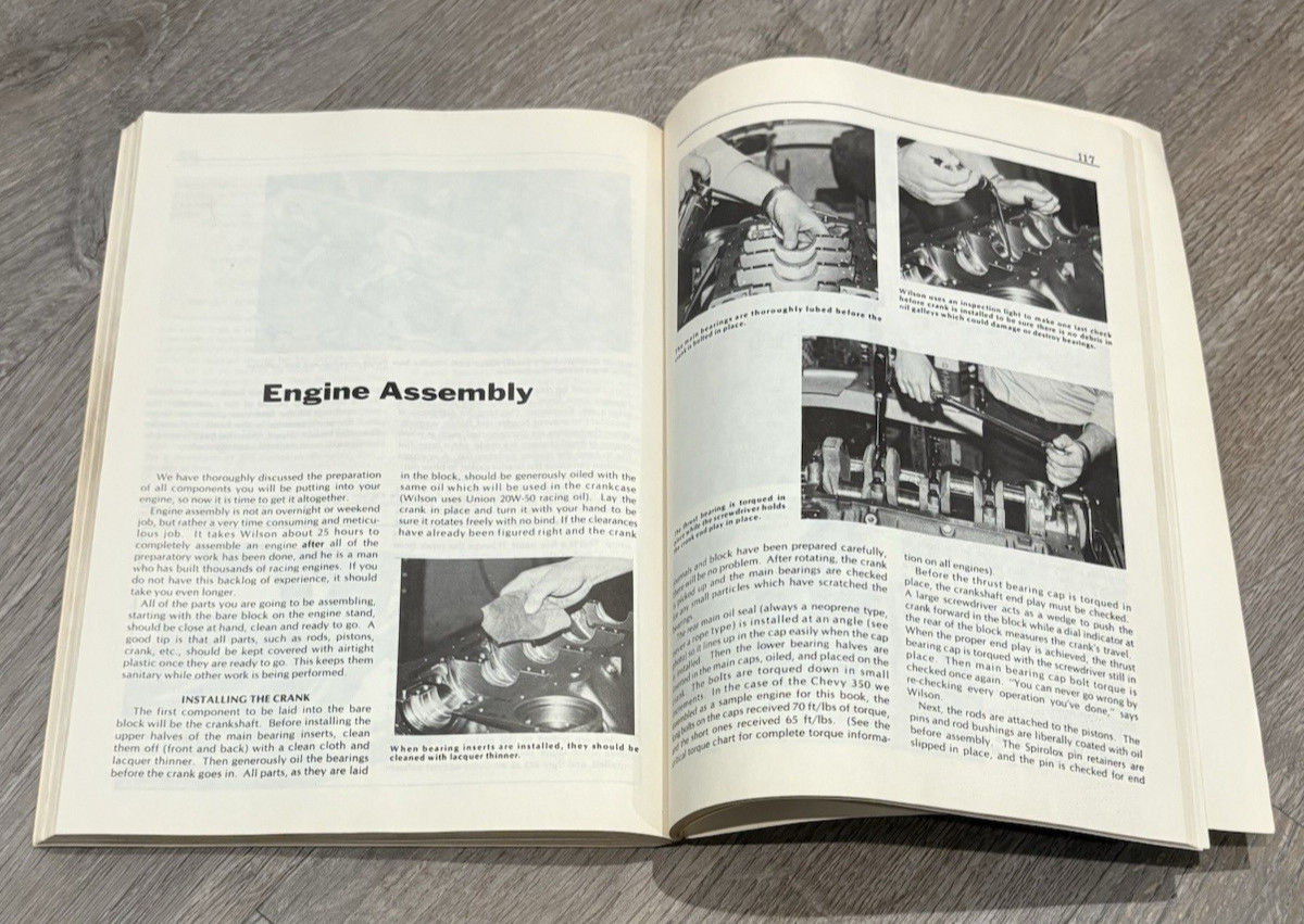 Racing Engine Preparation Waddell Wilson Steve Smith Book Rare